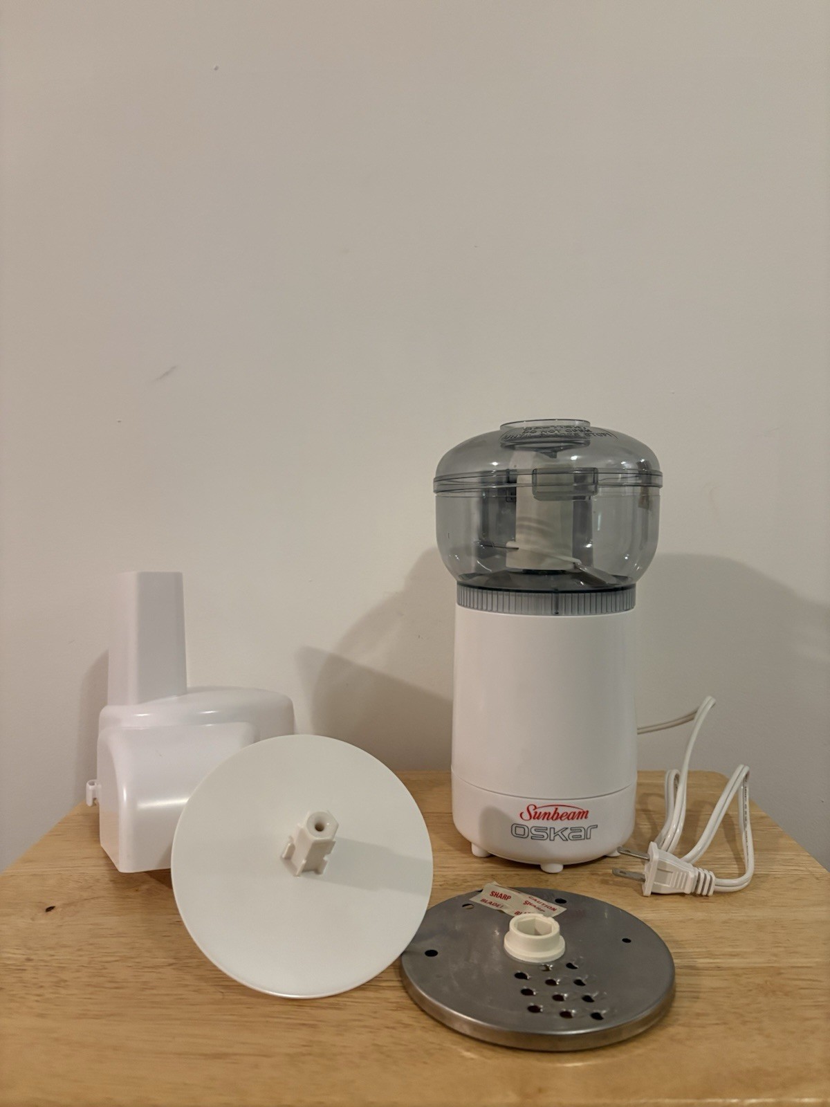 Vintage 1993 Sunbeam Oskar Food Processor 14181