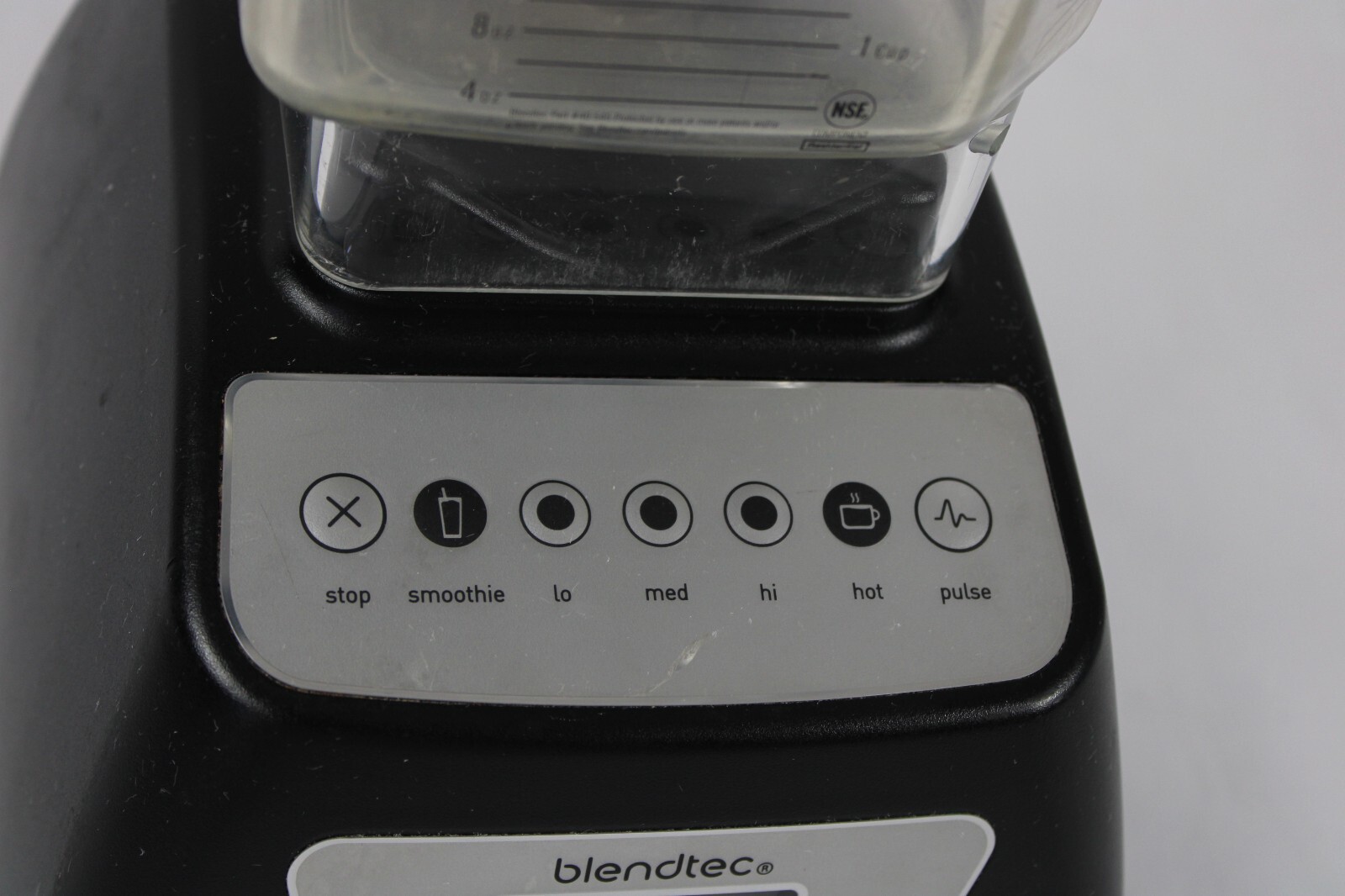 Blendtec CBT2 Classic Blender Pitcher Wildside Jar Smoothie Soup Maker Lid Black