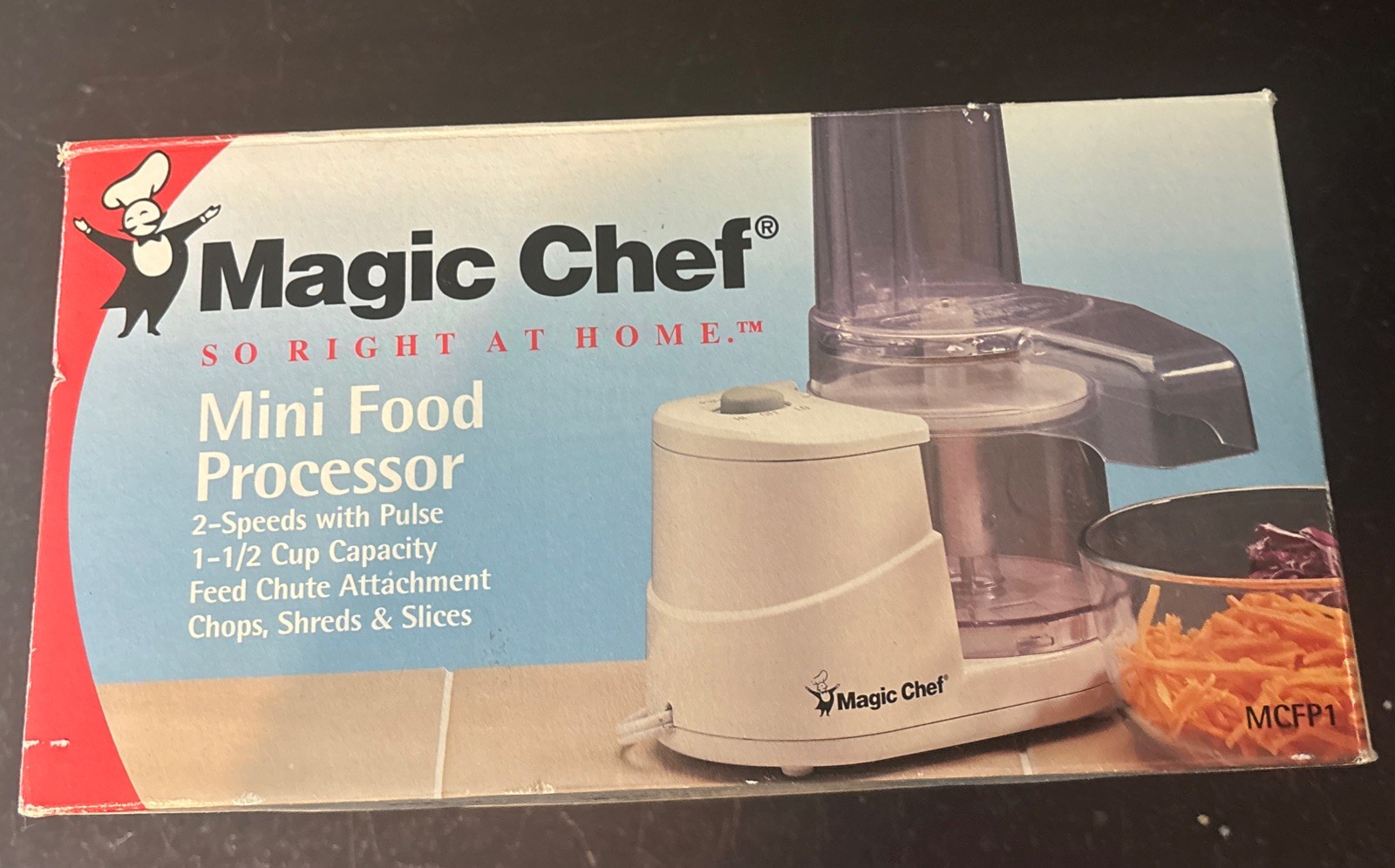 Magic Chef Mini Food Processor Open Box