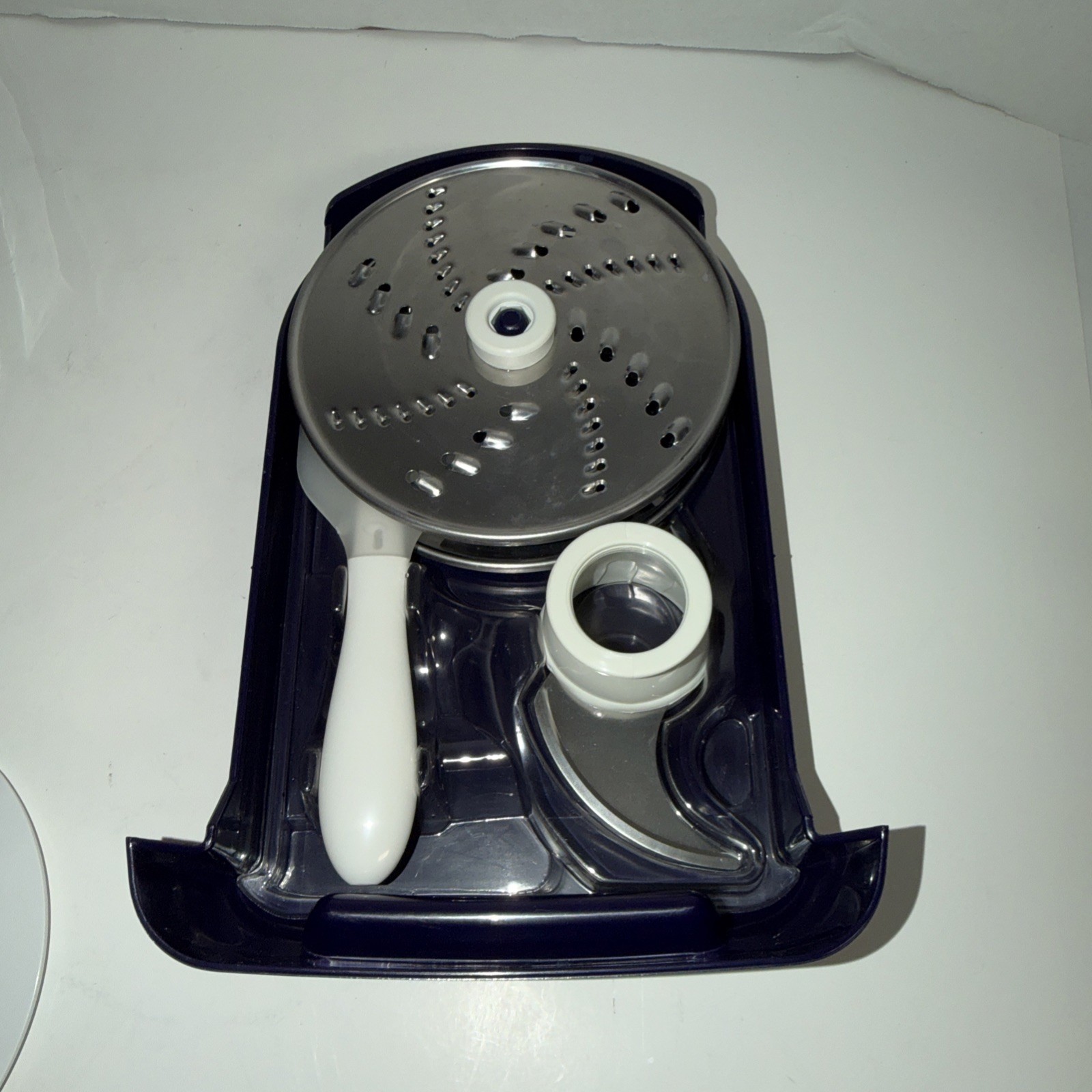 Wolfgang Puck Bistro Collection Food Processor BFPR0015 Tested W Blades Burgundy