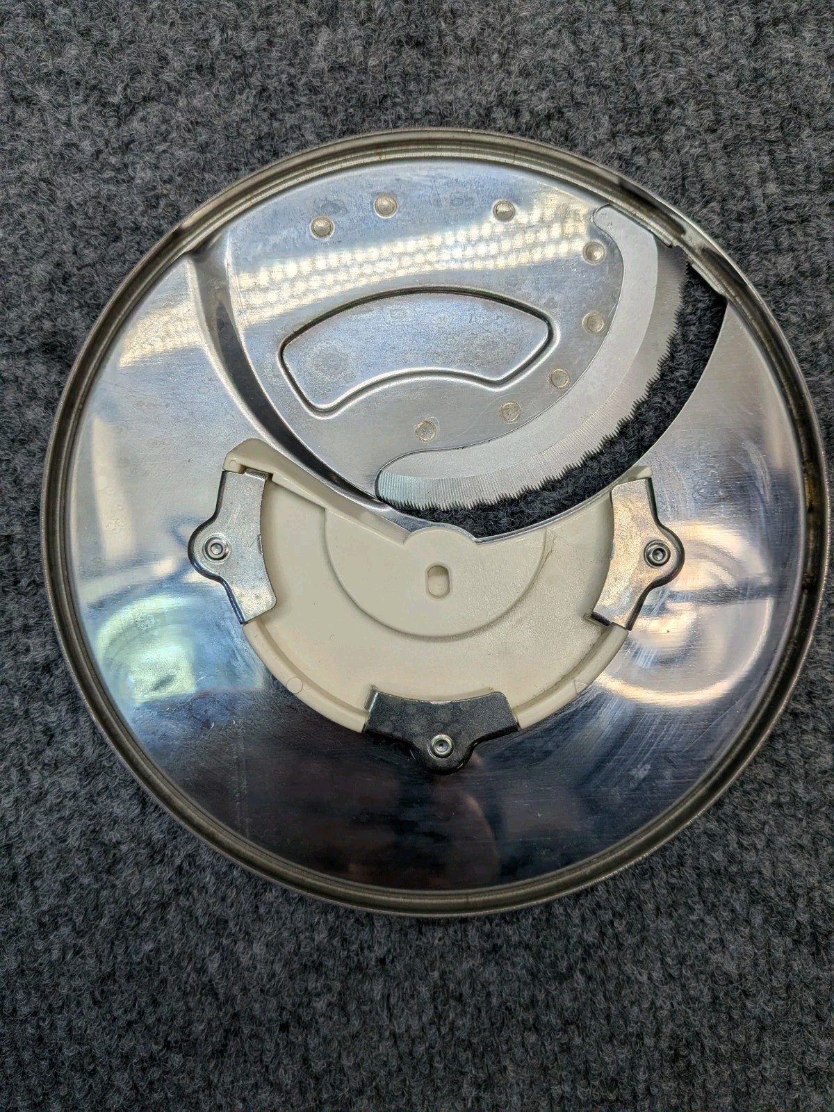 Cuisinart Food Processor Disc Set 7 Blades FS MS 2mm 4mm 8mm 3×3 6×6 w/ Holder