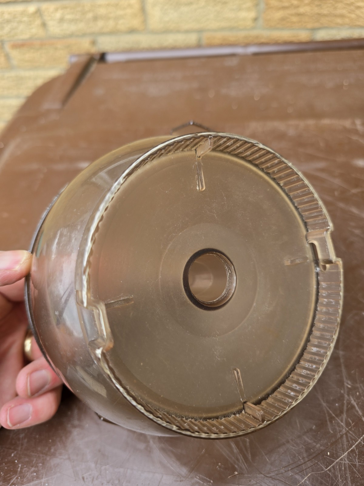 Sunbeam Oskar Food Processor 14081 Replacement Amber Bowl & Lid