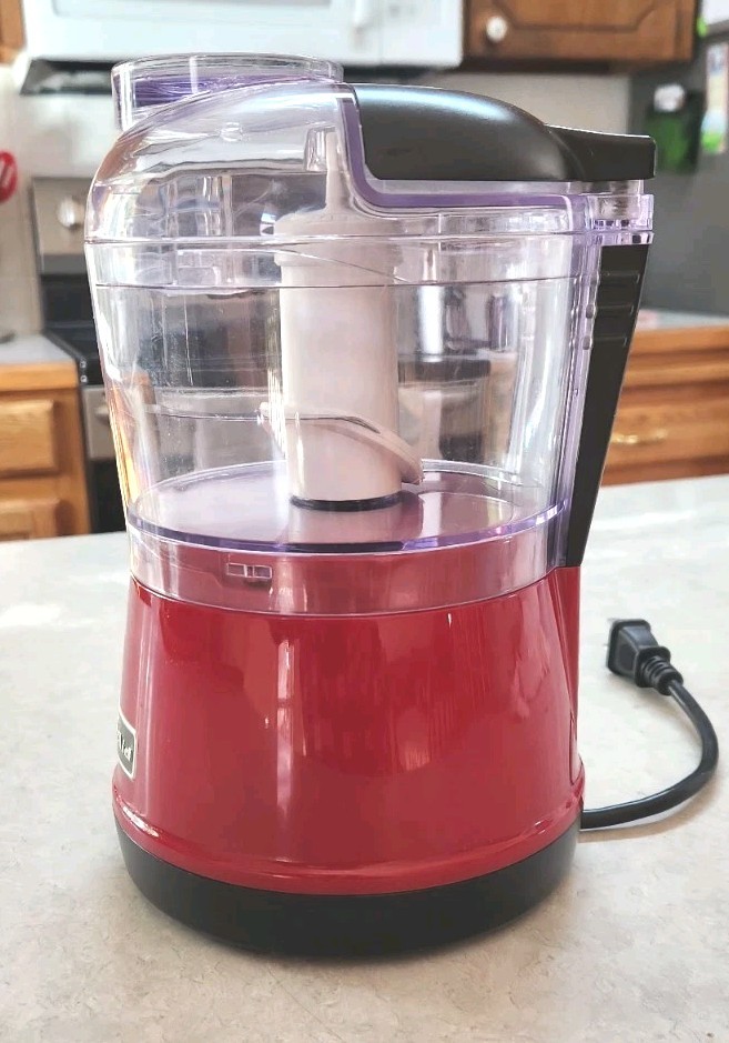 👉👉👉KitchenAid KFC3511ER0 3.5-Cup Food Chopper “EMPIRE RED” Color