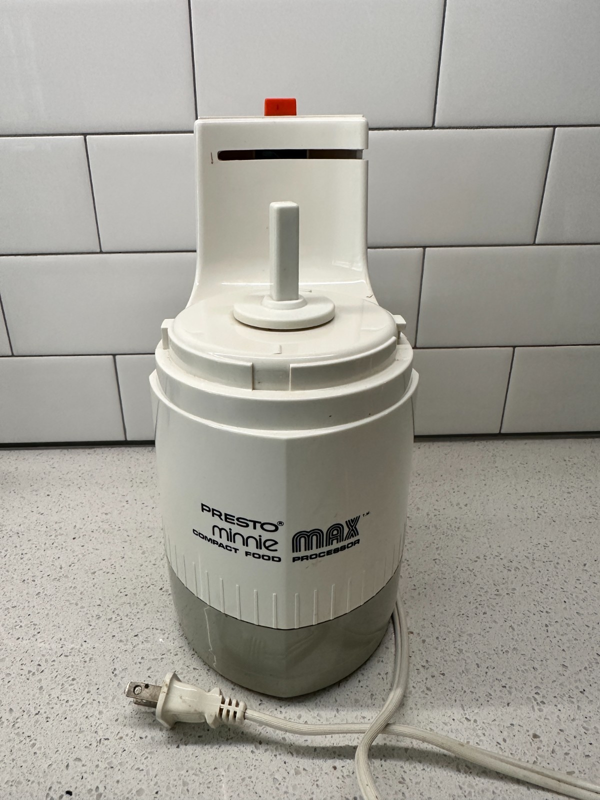 Presto Minnie Max Compact Food Processor Base Motor Only 0290002