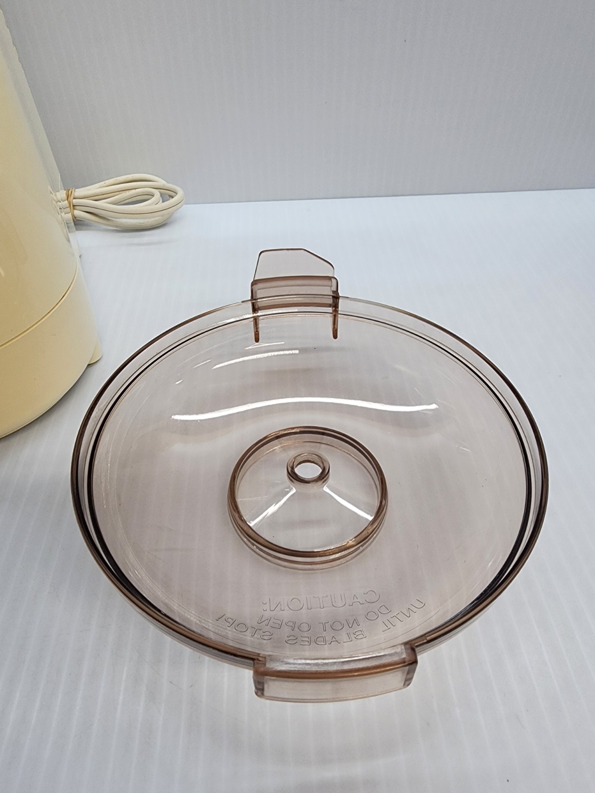 Vtg Sunbeam Oskar 14081 Food Processor Chopper W/ Extra Cup & 2 Lids SEE VIDEO