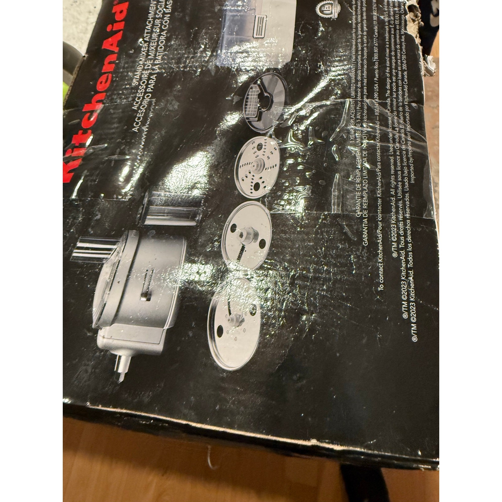 NEW KitchenAid Food Processor with Dicing Kit Attachment JM