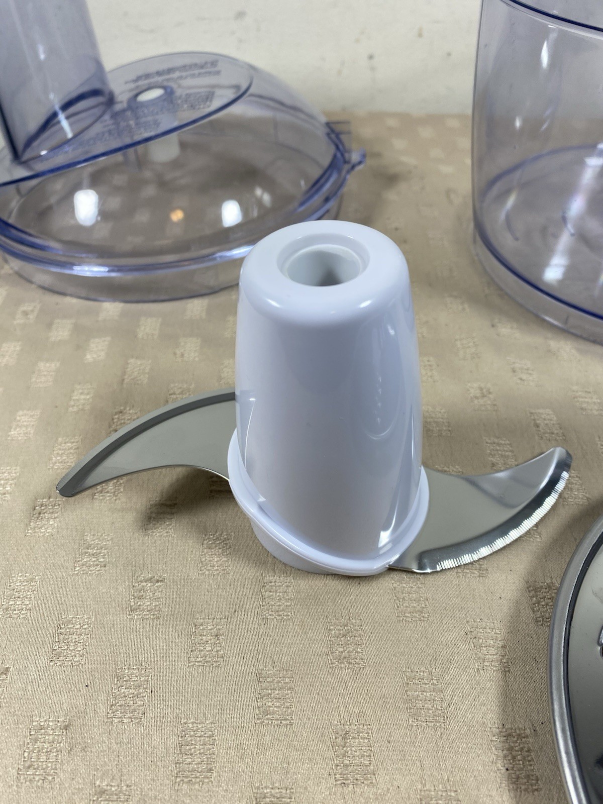 Hamilton Beach Food Processor 70550 70450 Bowl, Lid, & Pusher Two Blades