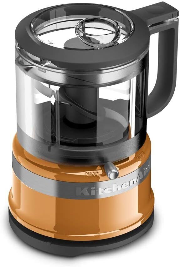 KitchenAid RRKFC3516TG 3.5 Cup Food Chopper, Tangerine, Used