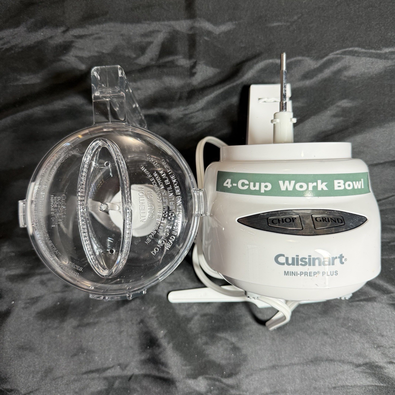 Cuisinart CGC-4WPC Mini-Prep Plus 4-Cup Food Processor
