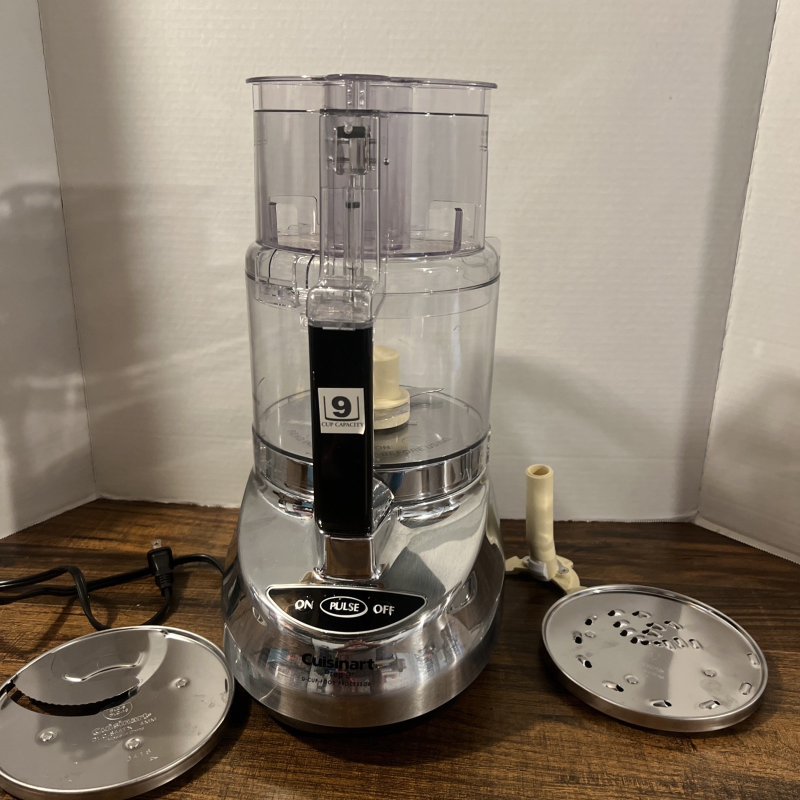 Cuisinart Prep 9 Cup Food Processor Brushed Stainless Finish DLC-2009CHM