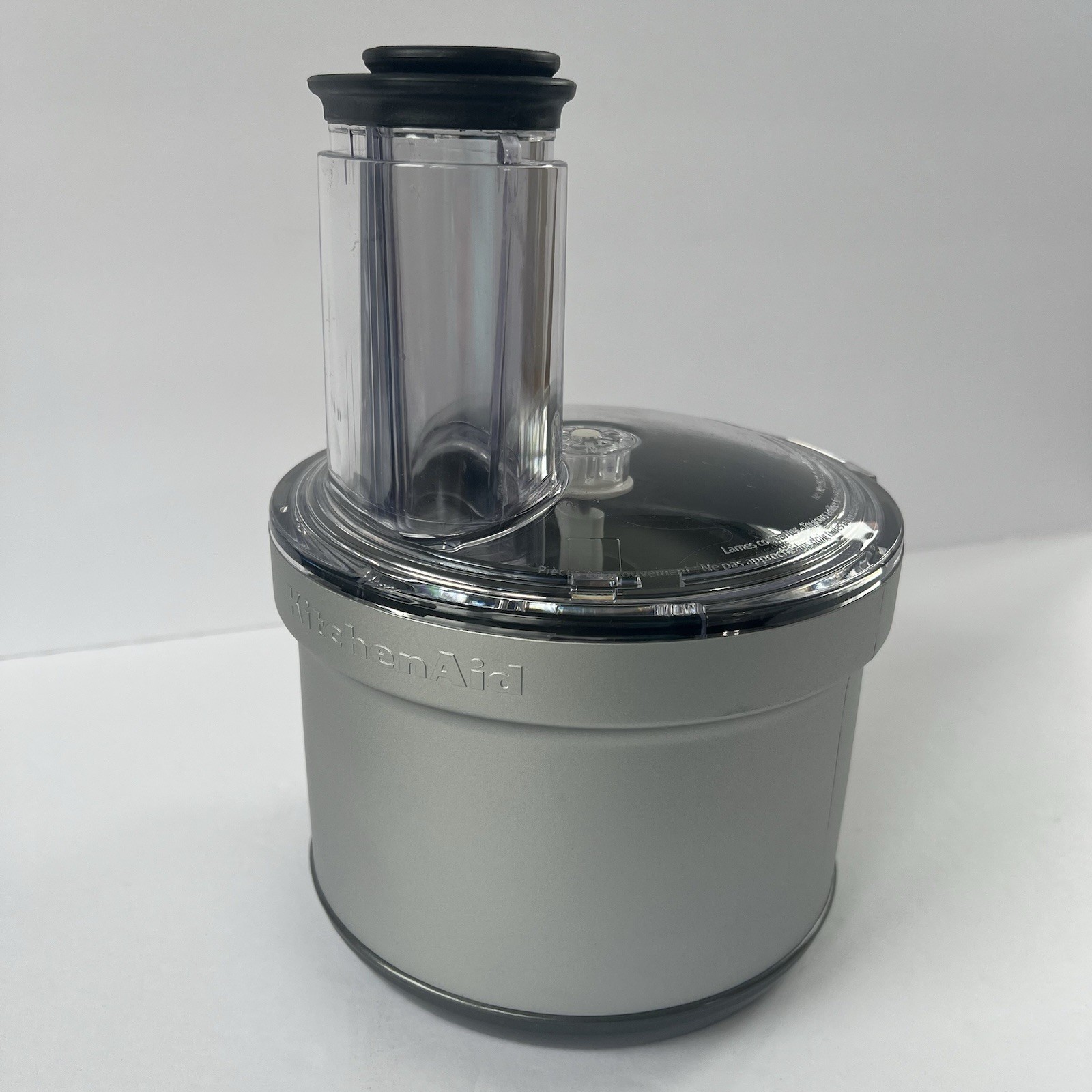 TESTED KitchenAid KSM2FPA Processor Gray Attachment 4 Stand Mixer NO Blades