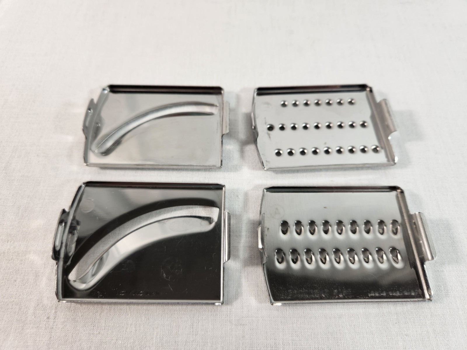 Bravetti Food Processor KP80B 4 Blades Replacement Parts Slicers Shredder Grater