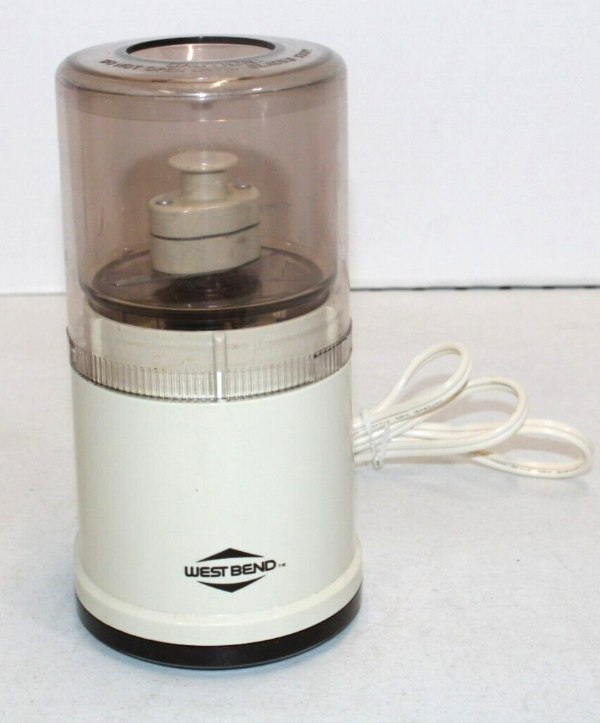Vintage West Bend High Performance Food Processor Chopper #6501 – tested