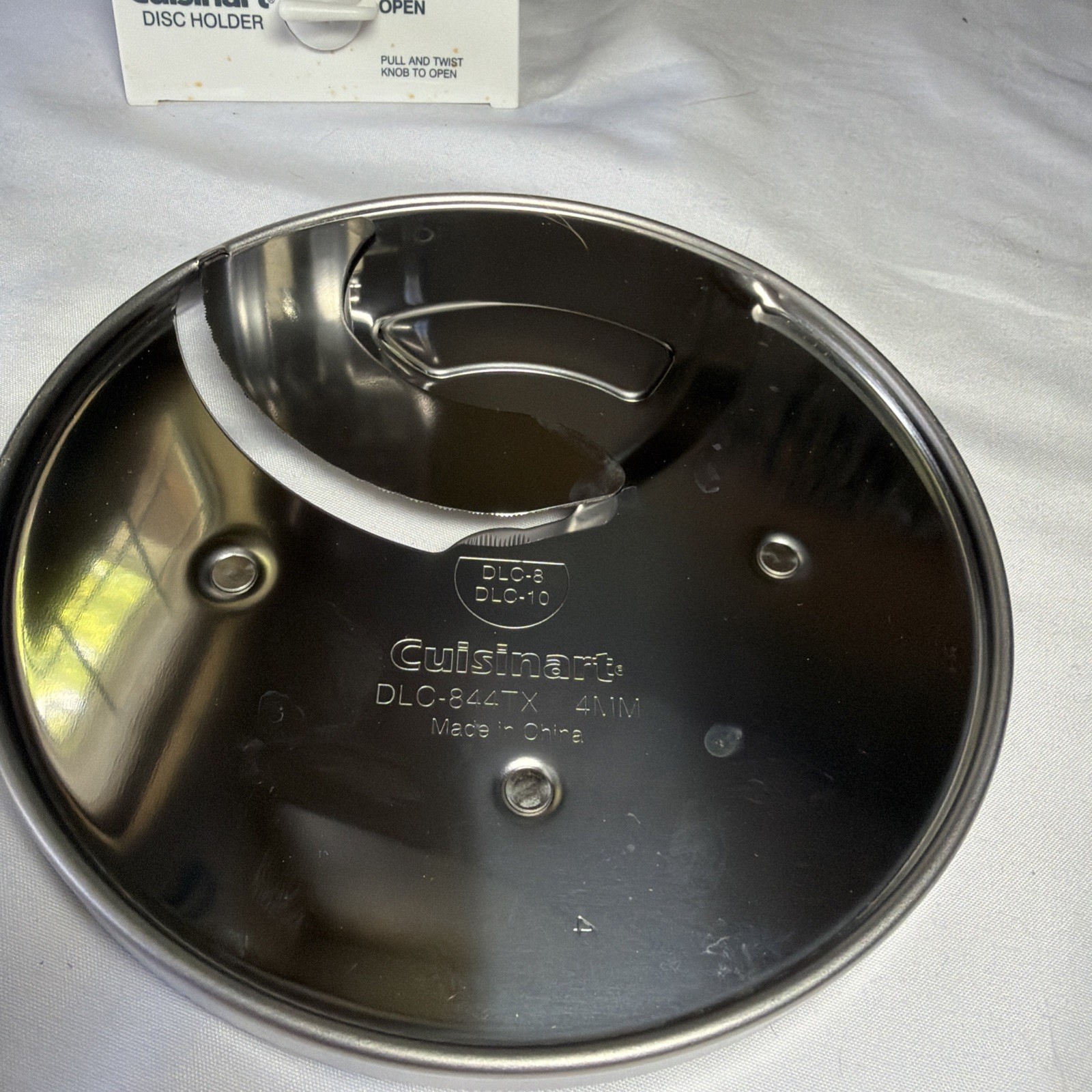 CUISINART Food Processor Safety 3-disc Holder With Lock DH-4C