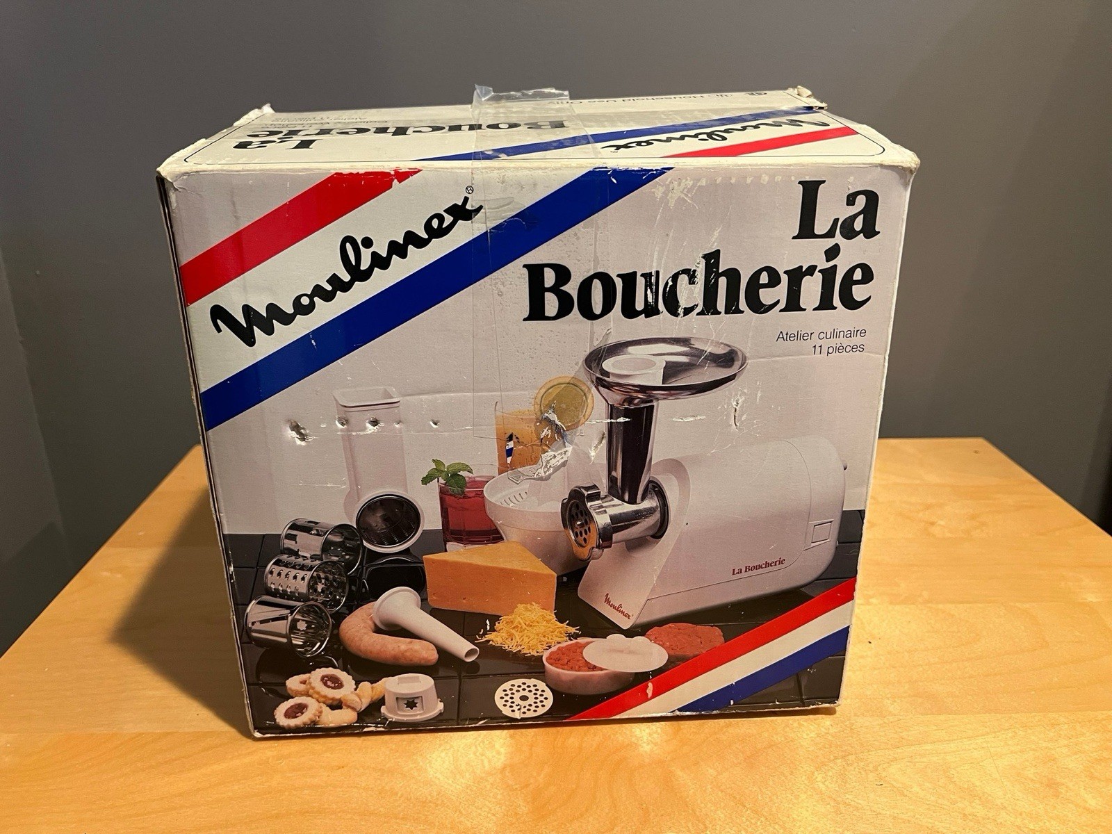 Moulinex La Boucherie Culinary Workshop Food Processor Meat Grinder Complete