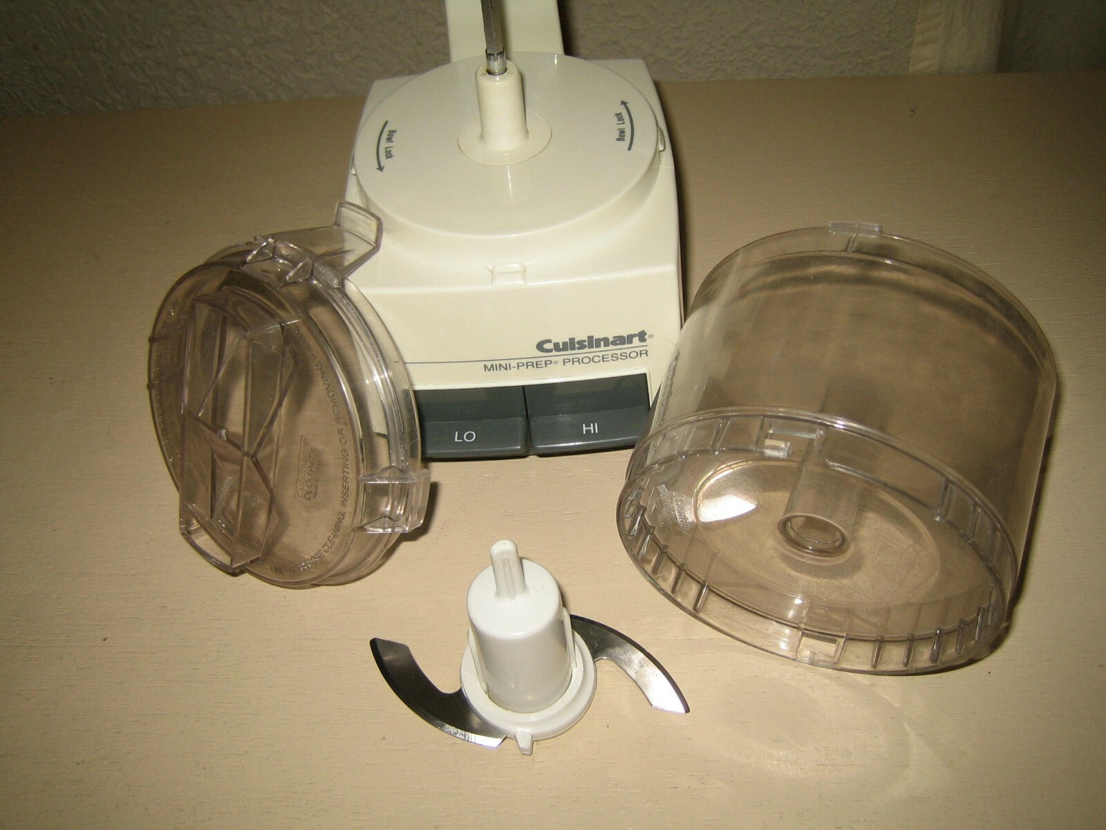 Cuisinart DLC-1TX Type 21 Mini-Prep Processor, White and Gray Complete 2.63 Cup