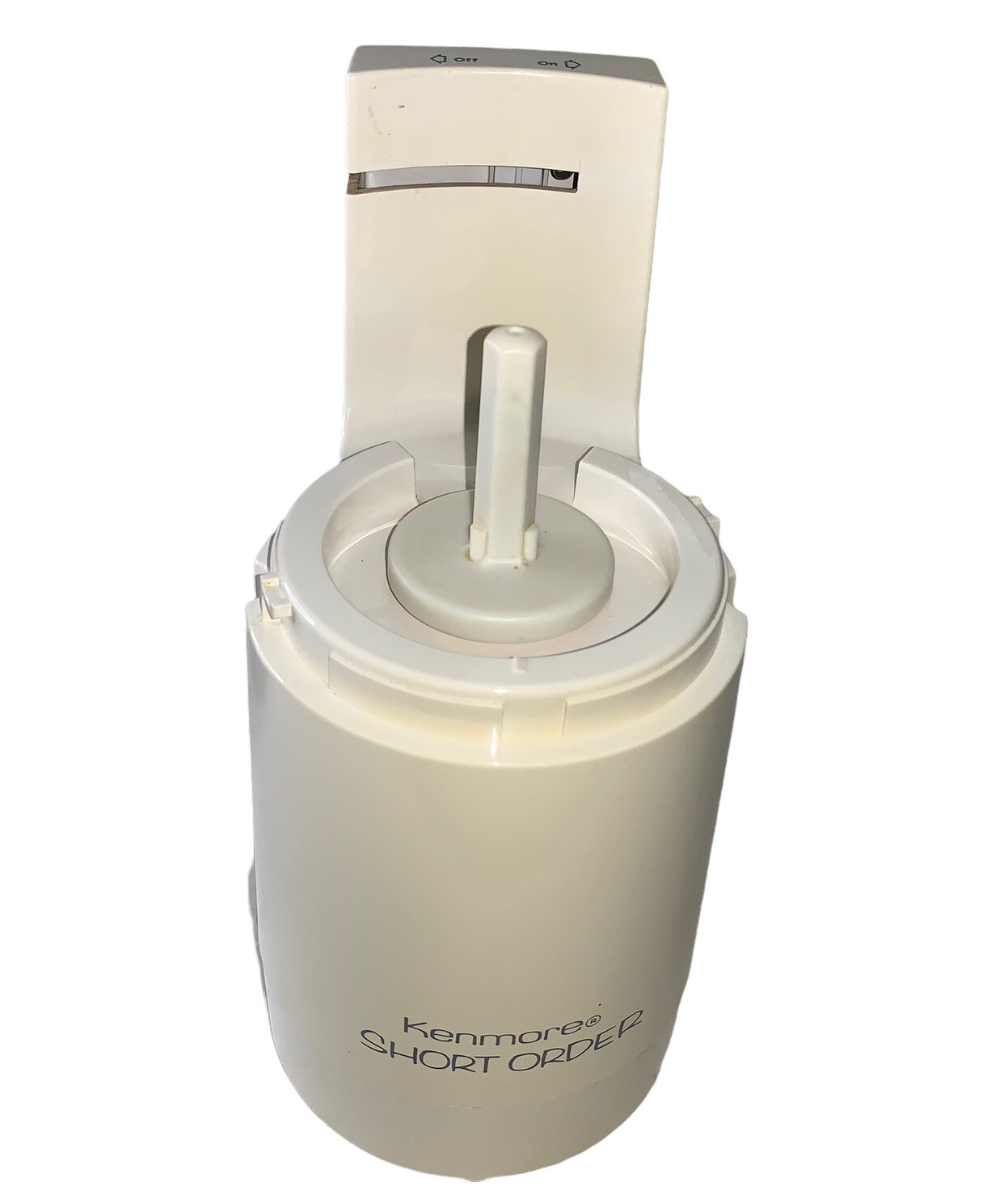 Kenmore Short Order Food Processor Model 400.69670 White Motor Base Tested