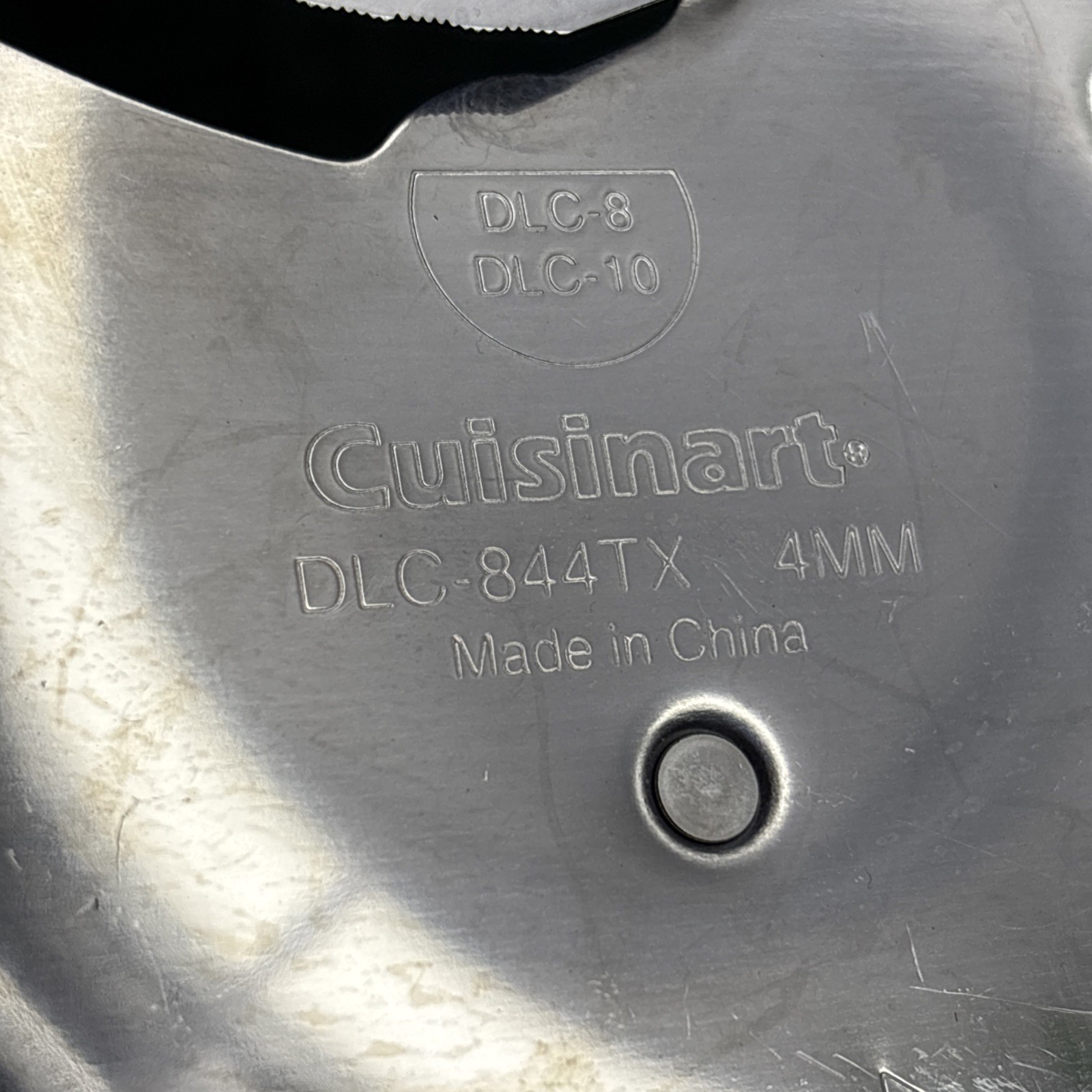 Cuisinart Food Processor Dlc-8 DLC-10 Lid, Stem, Blades 844TX + 837TX Lot