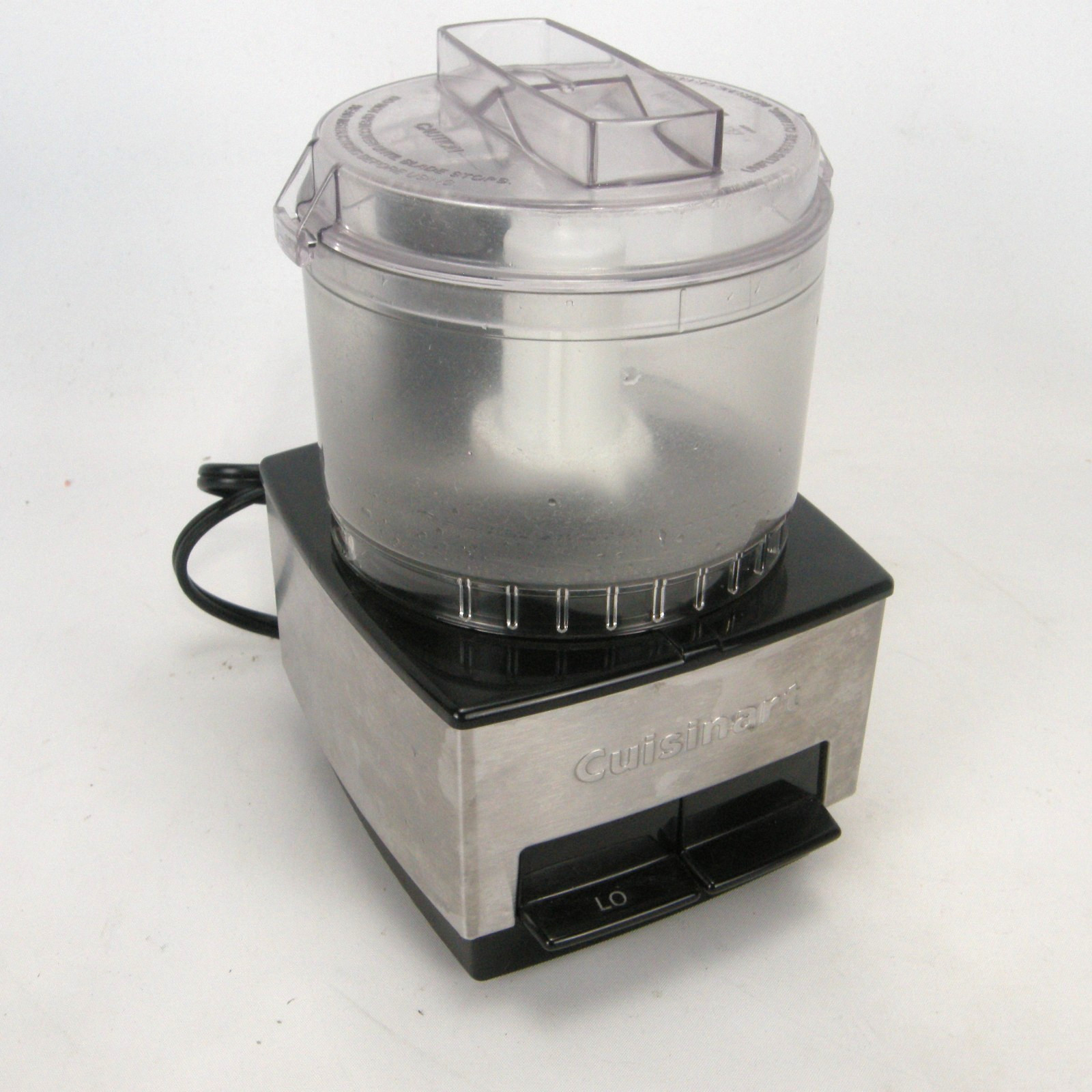 Cuisinart Mini Prep Food Processor Brushed Stainless Steel DLC-1SS EUC