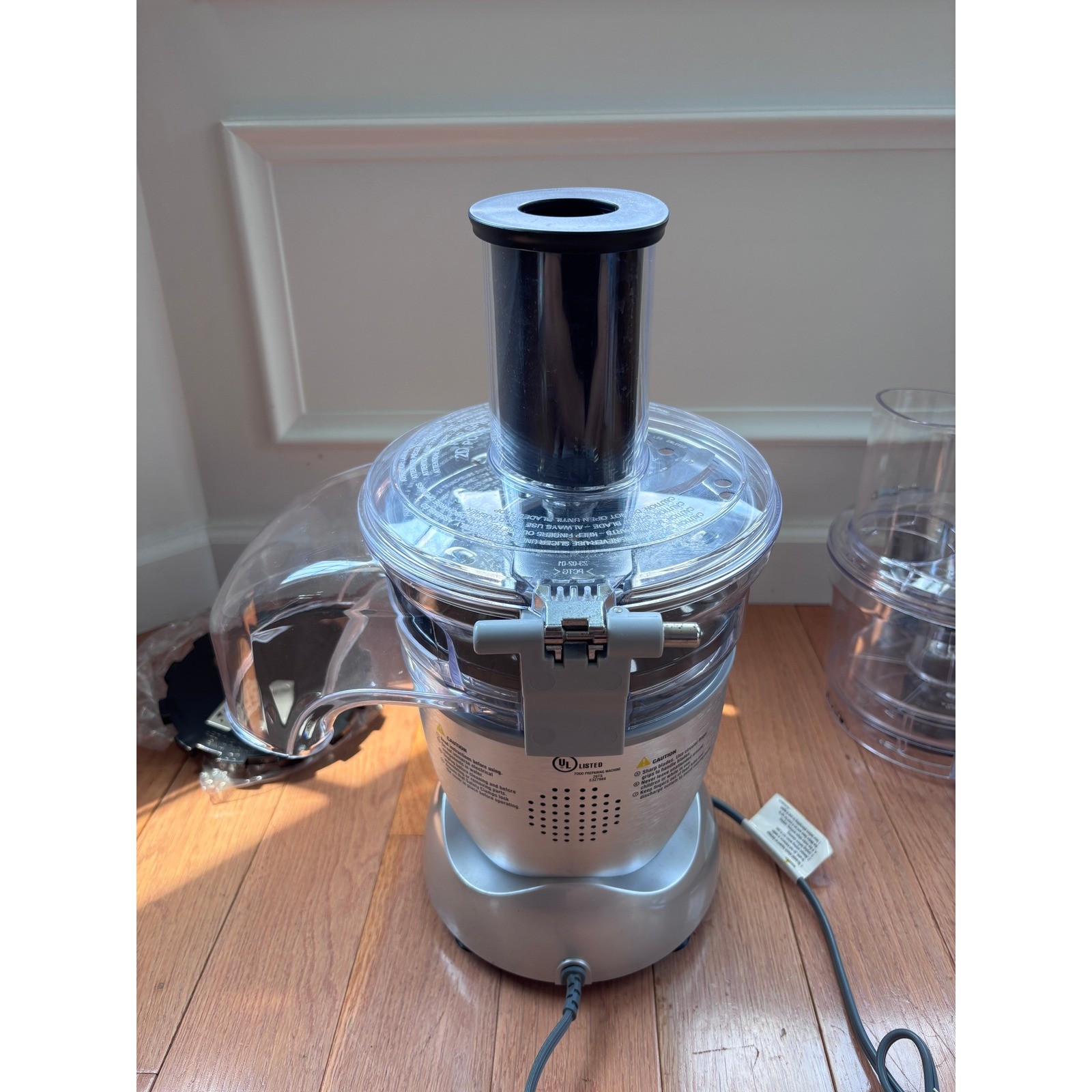 Magic Bullet Veggie Bullet Electric Spiralizer Slicer Shredder Silver VBR-1001