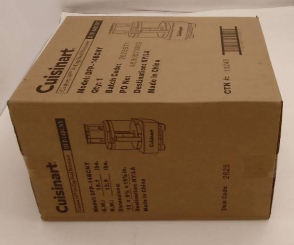 Cuisinart Custom 14-Cup Food Processor – Brushed Stainless (DFP-14BCNY)