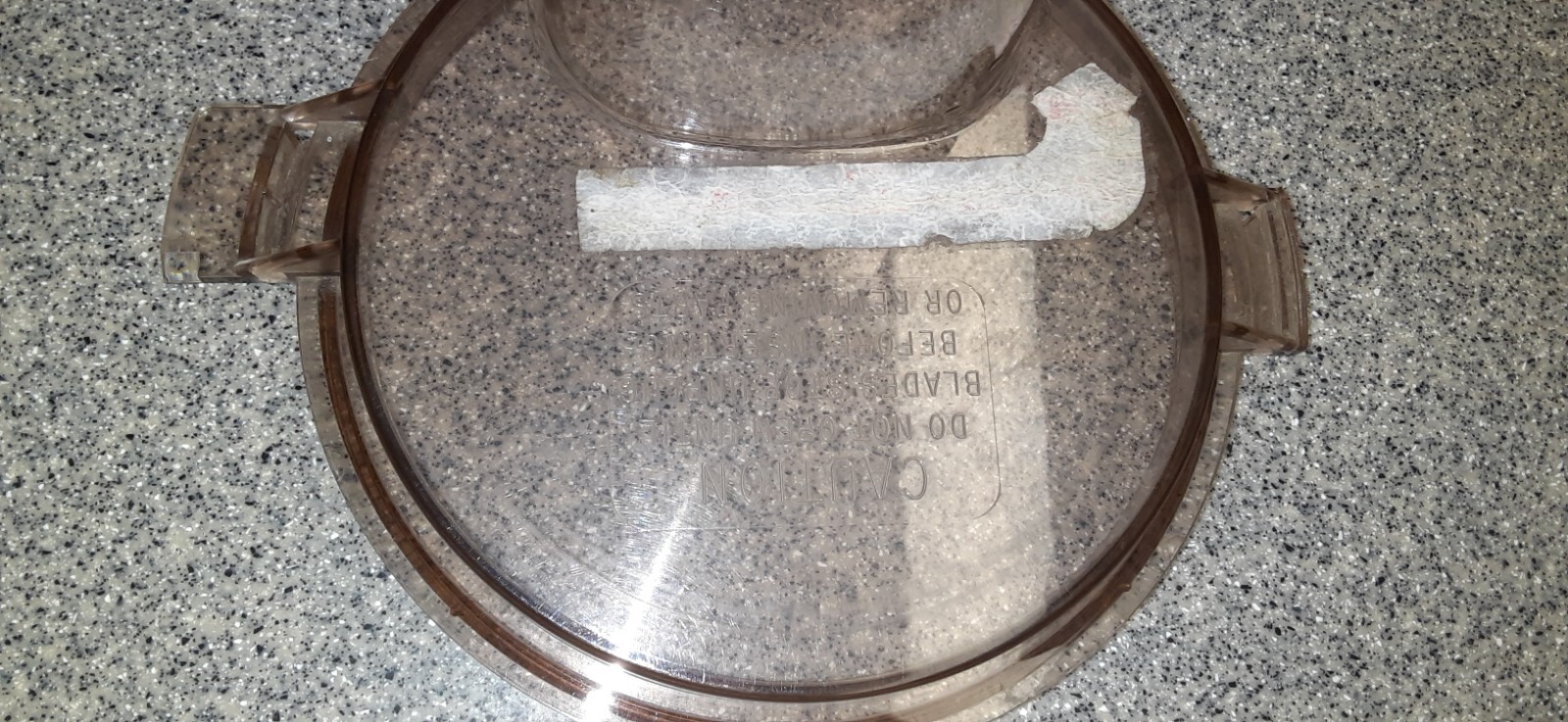 Genuine Lid for Vintage Sears Roebuck Counter Craft Food Processor 400.823602