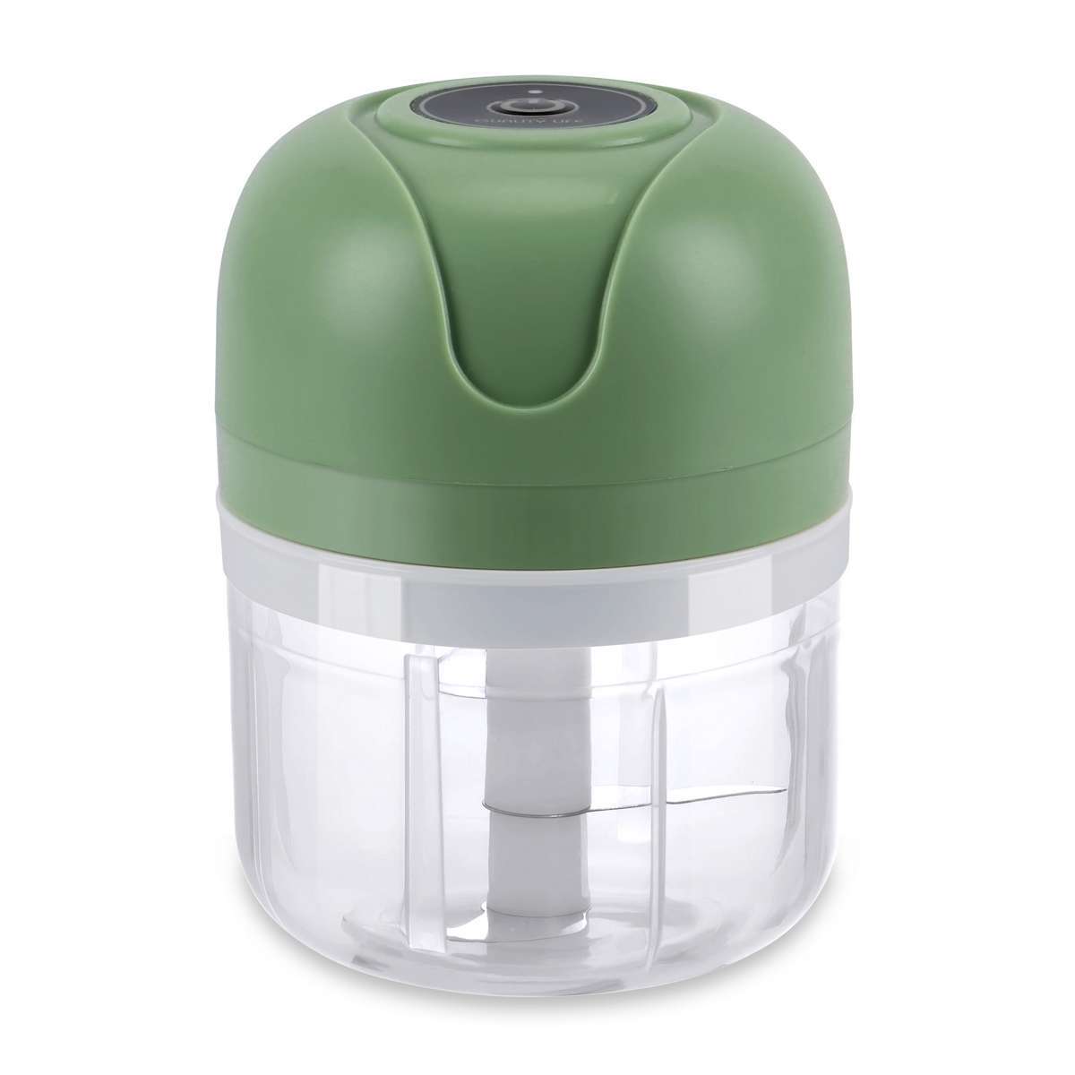 250ML+100ML Mini Electric Garlic Food Chopper Grinder Blender USB Rechargeable