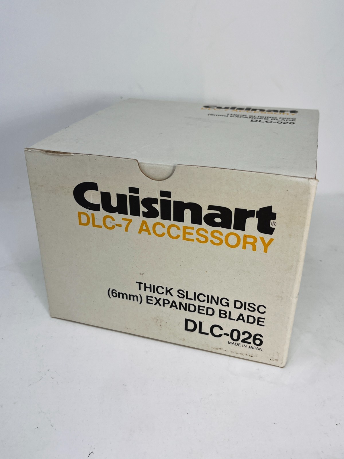 Cuisinart Food Processor DLC-7 Accessory THICK SLICING DISC 6mm [DLC-026]