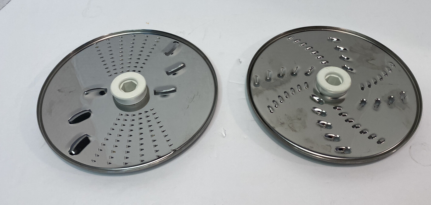 Wolfgang Puck Bistro Food Processor 2.5 Cup Replacement Shredding Slicing Discs