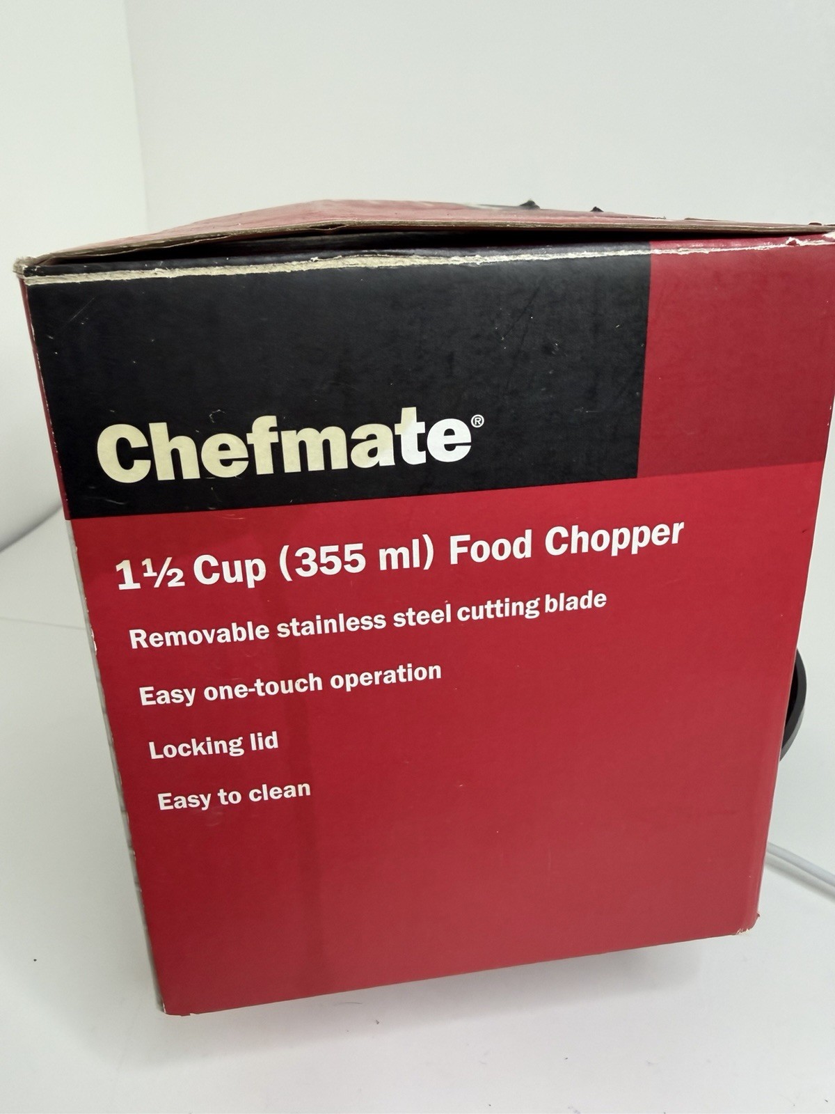 Chefmate 1.5 Cup Electric Food Chopper 355 ml