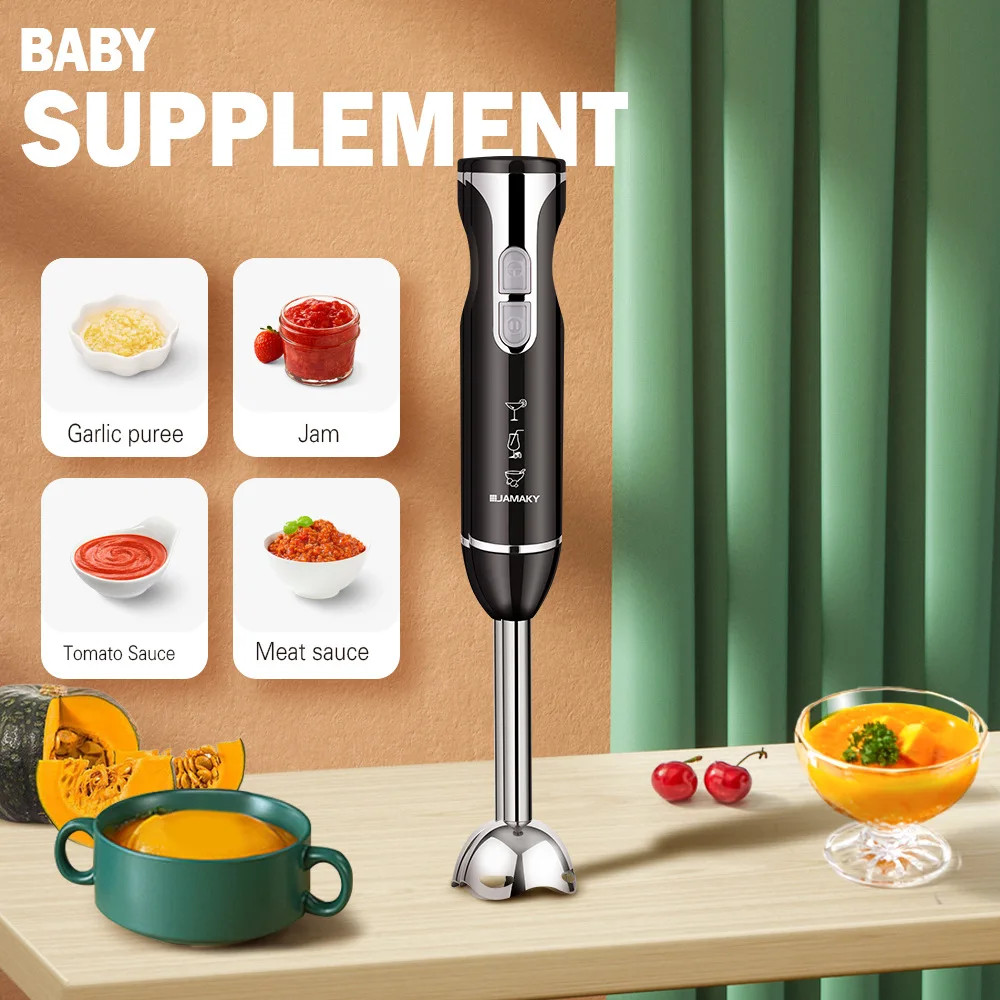 Home Portable Handheld Cooking Stick 1000W 5 in 1 Multi-Function Blender Food Pr