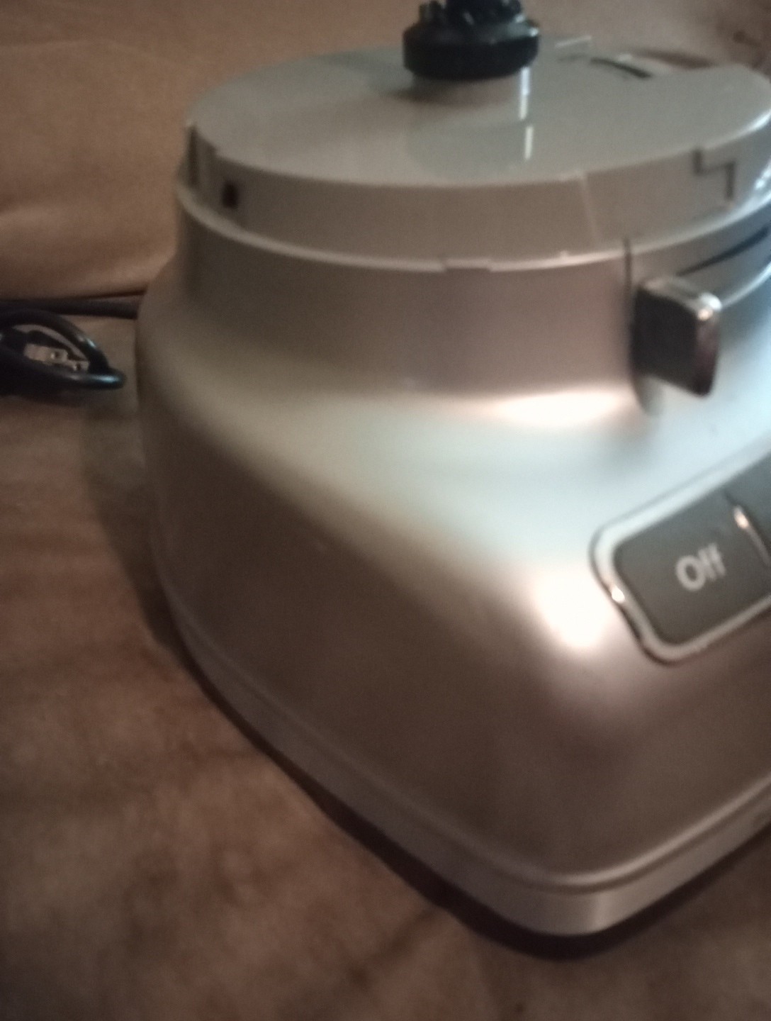 Kitchenaid Food Processor KFP0711CU0 Replacement Part Silver Base Unit Motor EUC