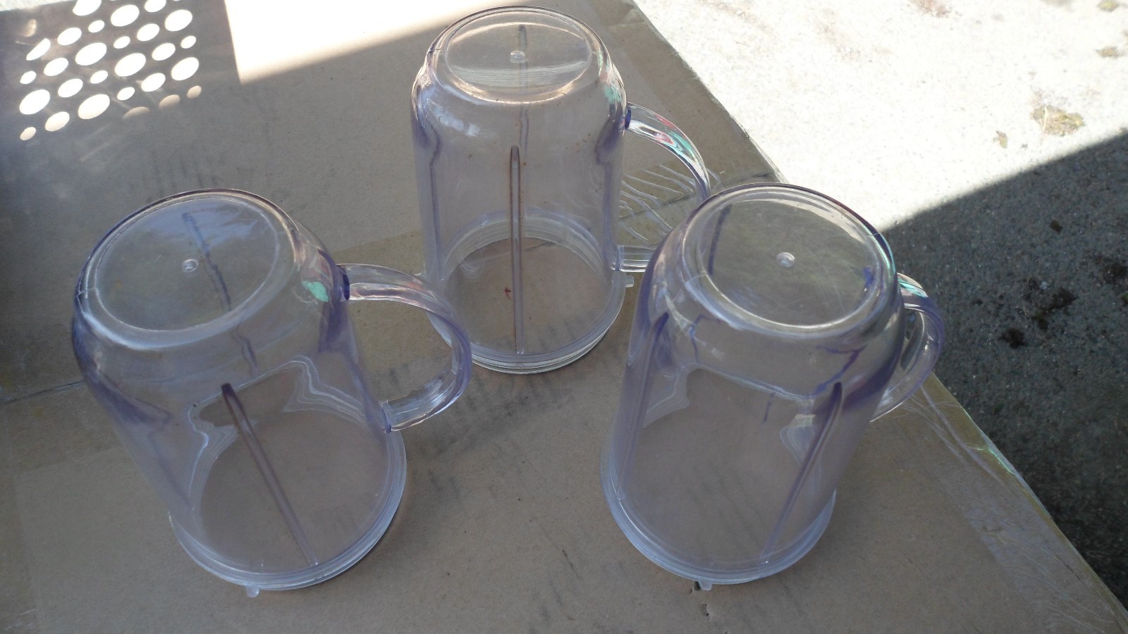 Magic Bullet on the Go Cups Mugs X3 YES X3