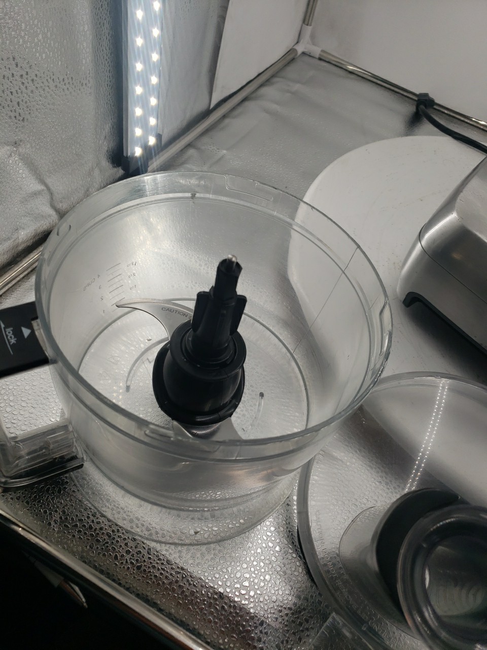 Wolfgang Puck Food Processor Model 900W Induction Motor Base, Etc