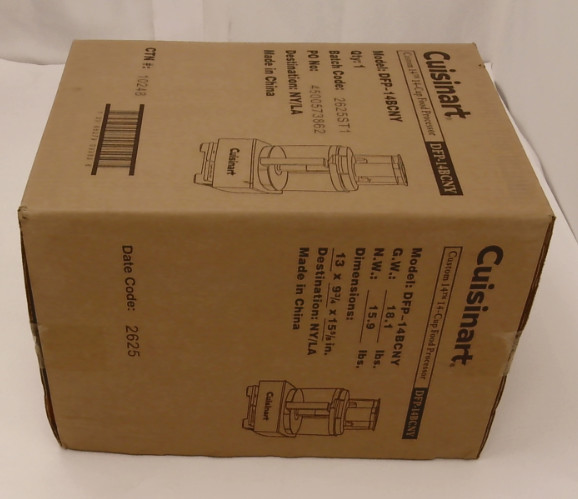 Cuisinart Custom 14-Cup Food Processor – Brushed Stainless (DFP-14BCNY)