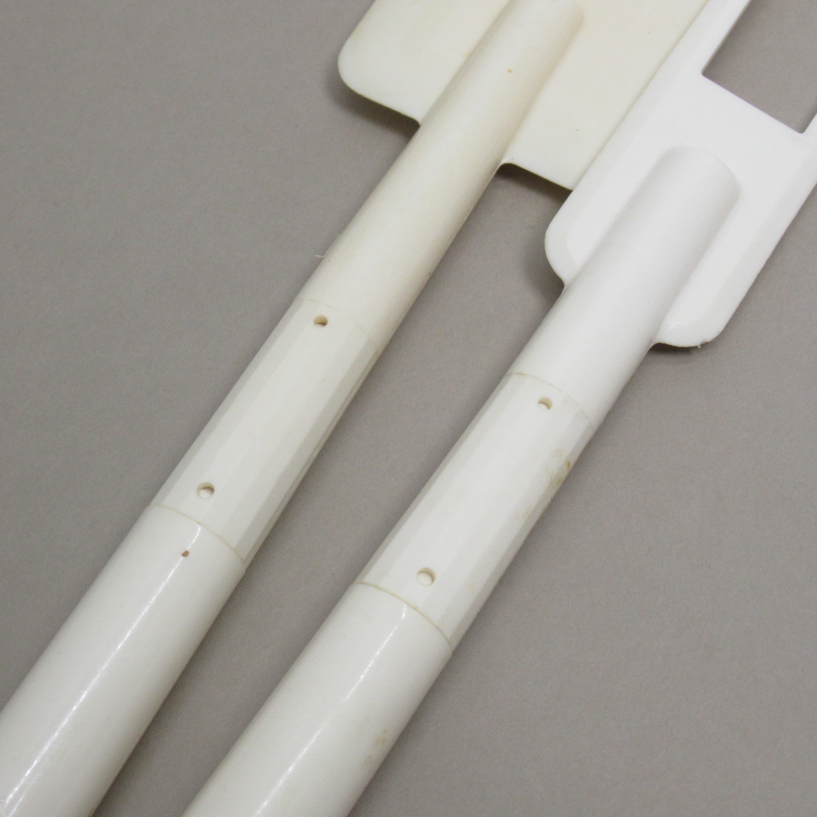 Vintage Cuisinart Spatula Fork Set for DLC-X Food Processor 2 Piece Round Handle