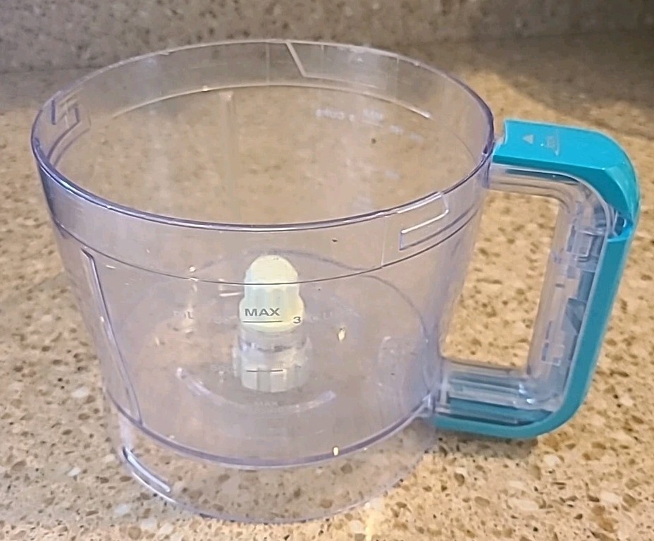 Wolfgang Puck Bistro Food Processor Bowl BBFLP050 Tested Teal