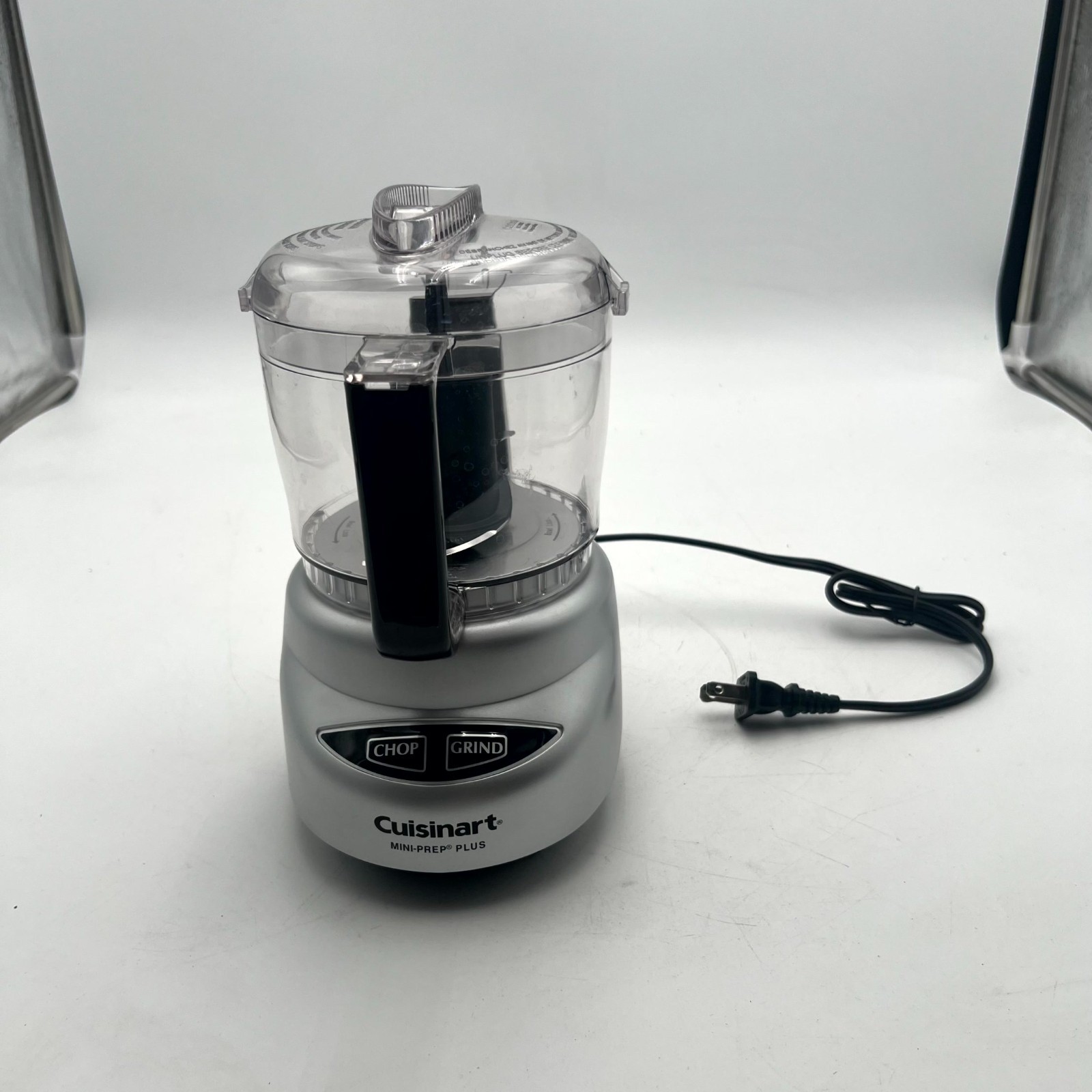 Cuisinart Mini-Prep Plus Food Processor Brushed Chrome Reversible Steel Blade