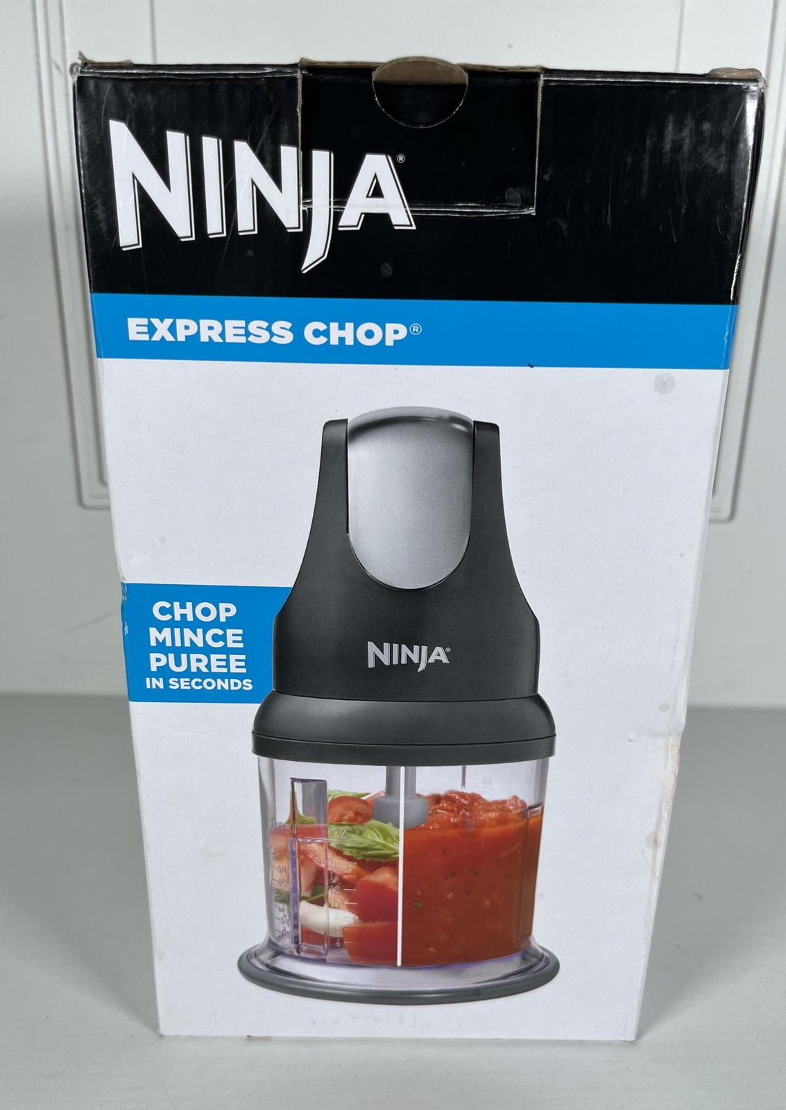 Ninja Express Chop Food Chopper 16 oz Bowl Chop Mince Purée FAST NJ100GR NIB