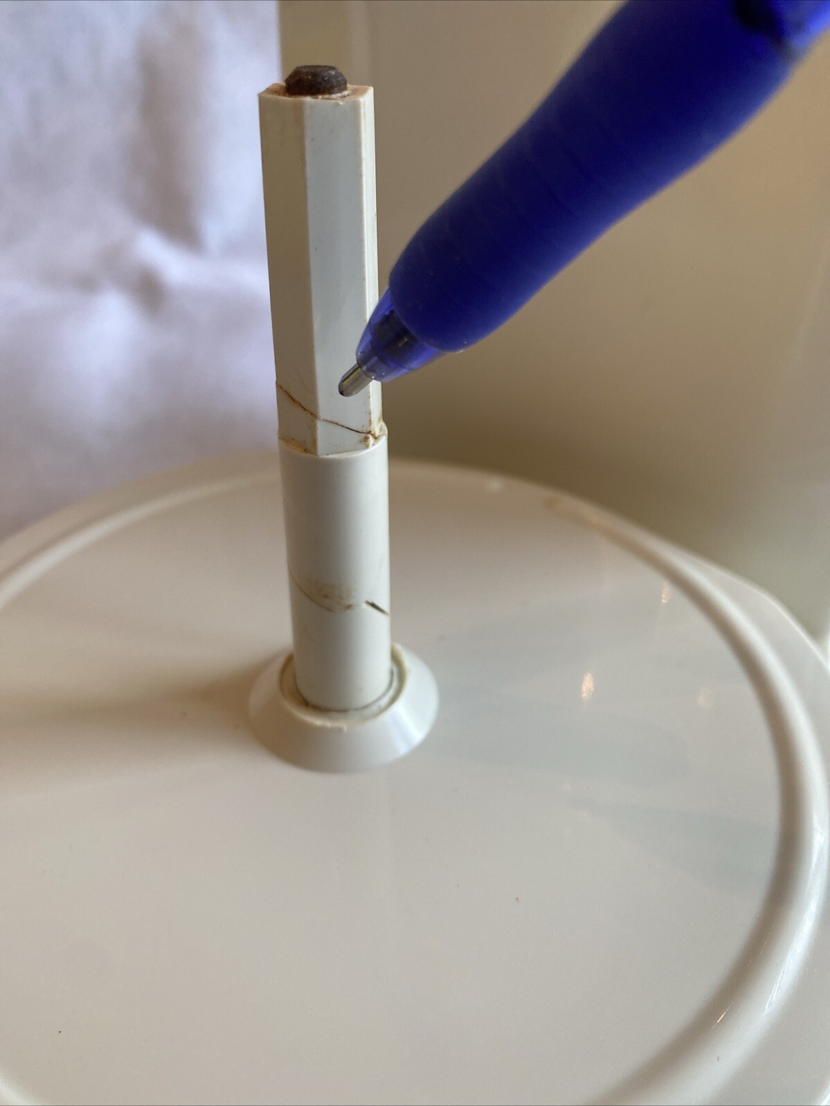 Braun Food Processor Model 4259 Power Base Unit TESTED & Working Spindle Cracked