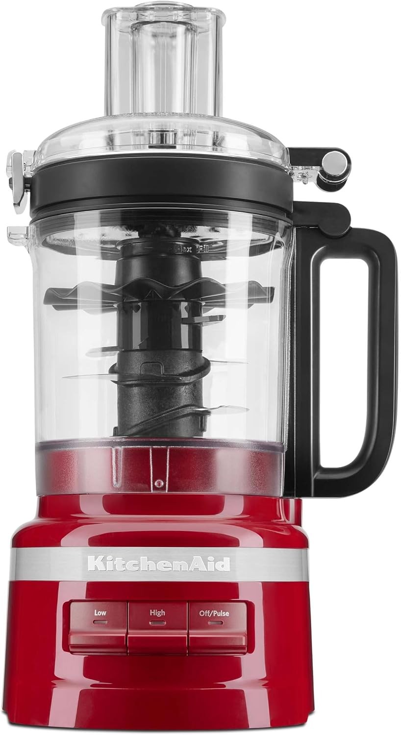 KitchenAid 9 Cup Food Processor Empire Red – KFP0921ER 2 Speed