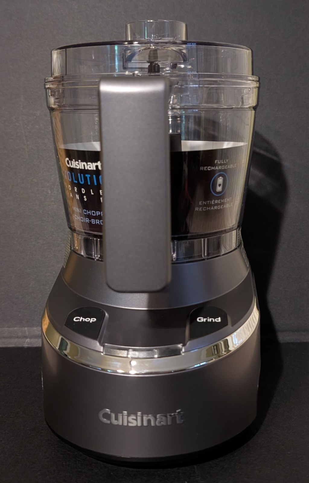 Cuisinart EvolutionX cordless Mini Food Processor Chopper, 4 cup, NEW, RMC-100