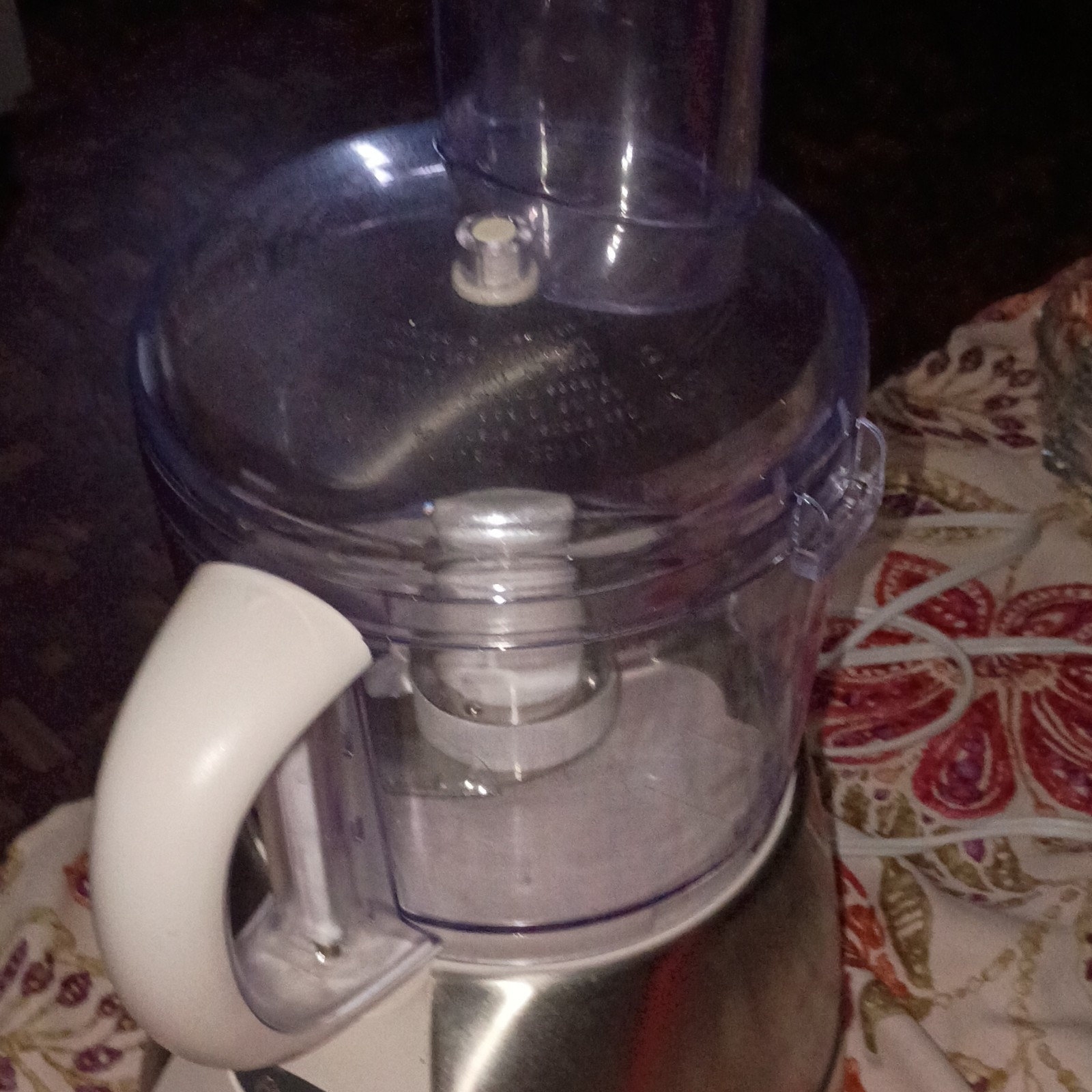 Oster 10 Cup Food Processor 500W Pulse Control 2 Speed Silver/White
