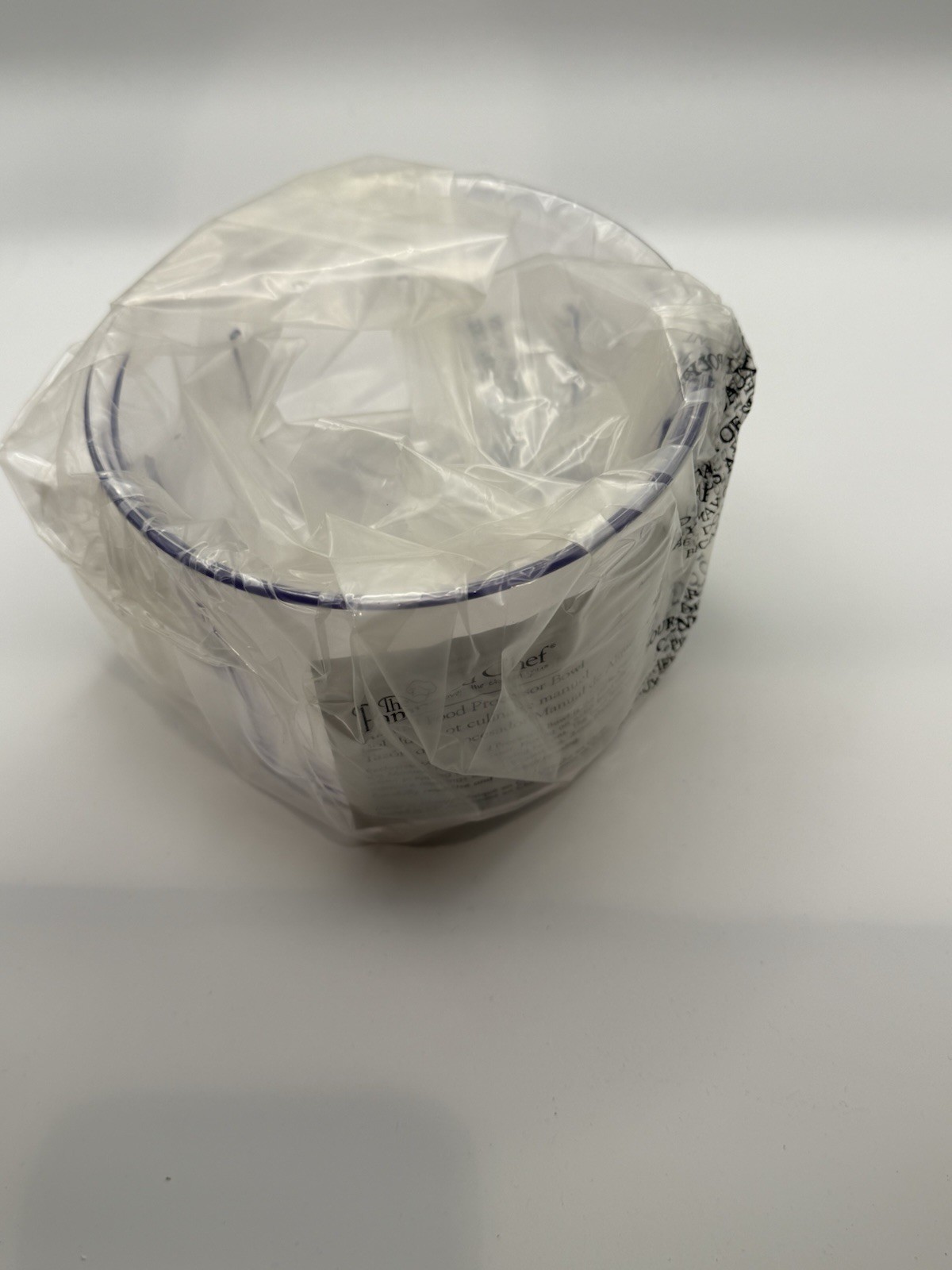 The Pampered Chef Manual Food Processor Bowl #2589 Replacement Clear Bowl W/ Lid