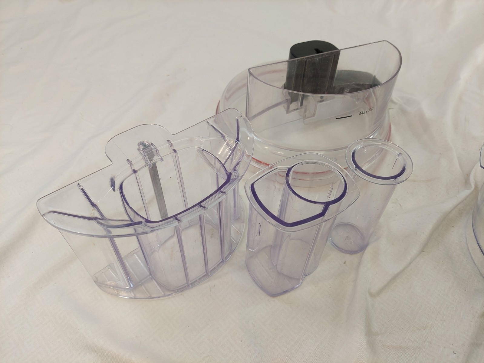 KitchenAid Food Processor Work Bowl 13 C And 3 in One Feed Tube KFP1333 KFP1344