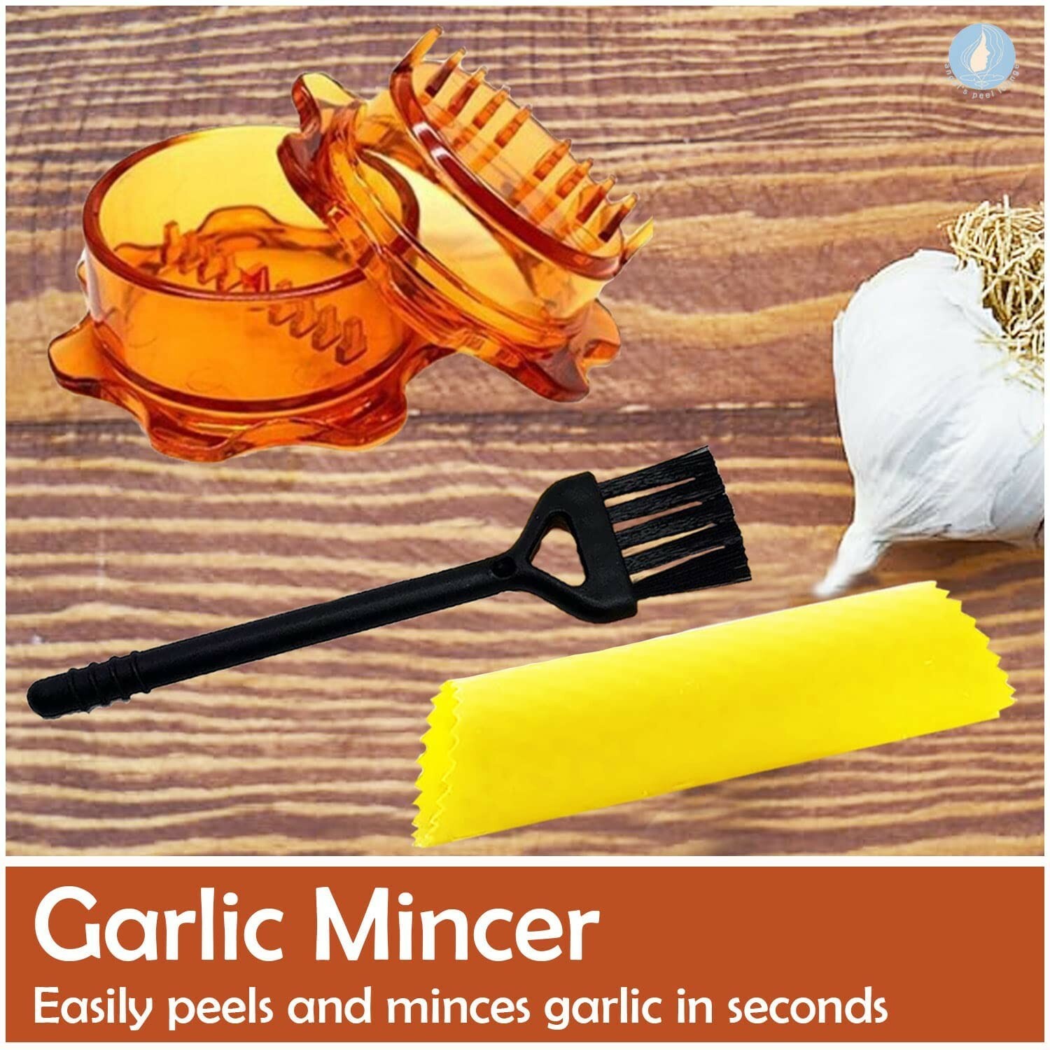 Angel’s peel lounge Food Processor(orange mincer with peeler bru