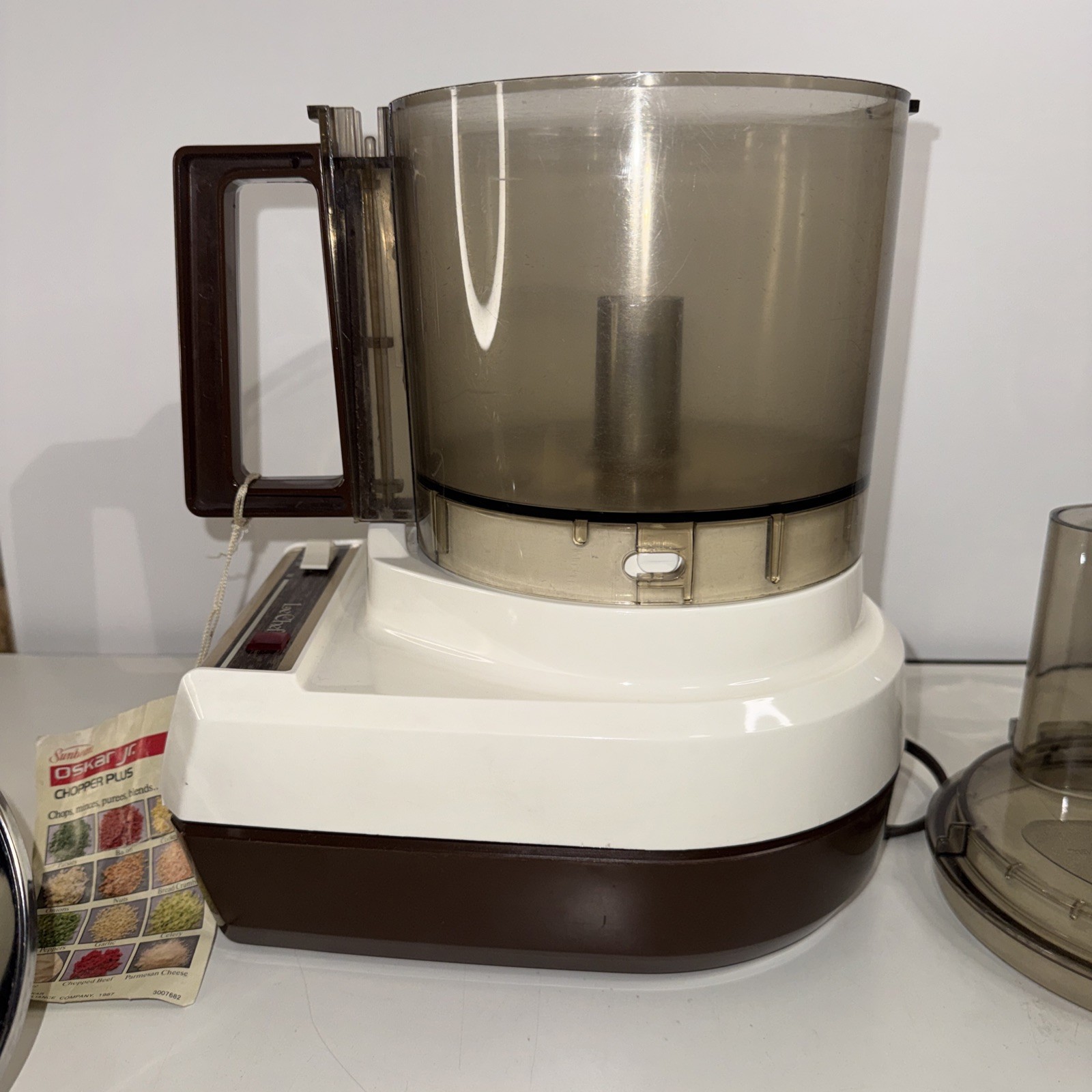 Vintage Sunbeam Le Chef Food Processor Model 14-11 Complete TESTED WORKS