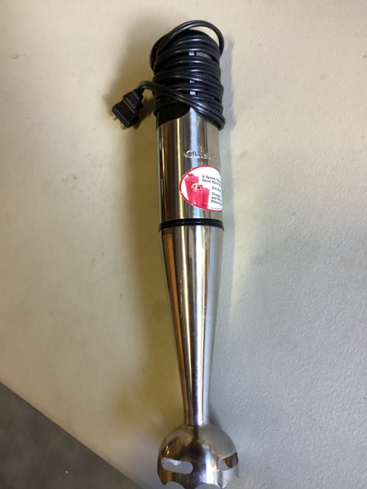 Cuisinart Smart Stick Immersion Blender with Chopper and Whisk Accessories