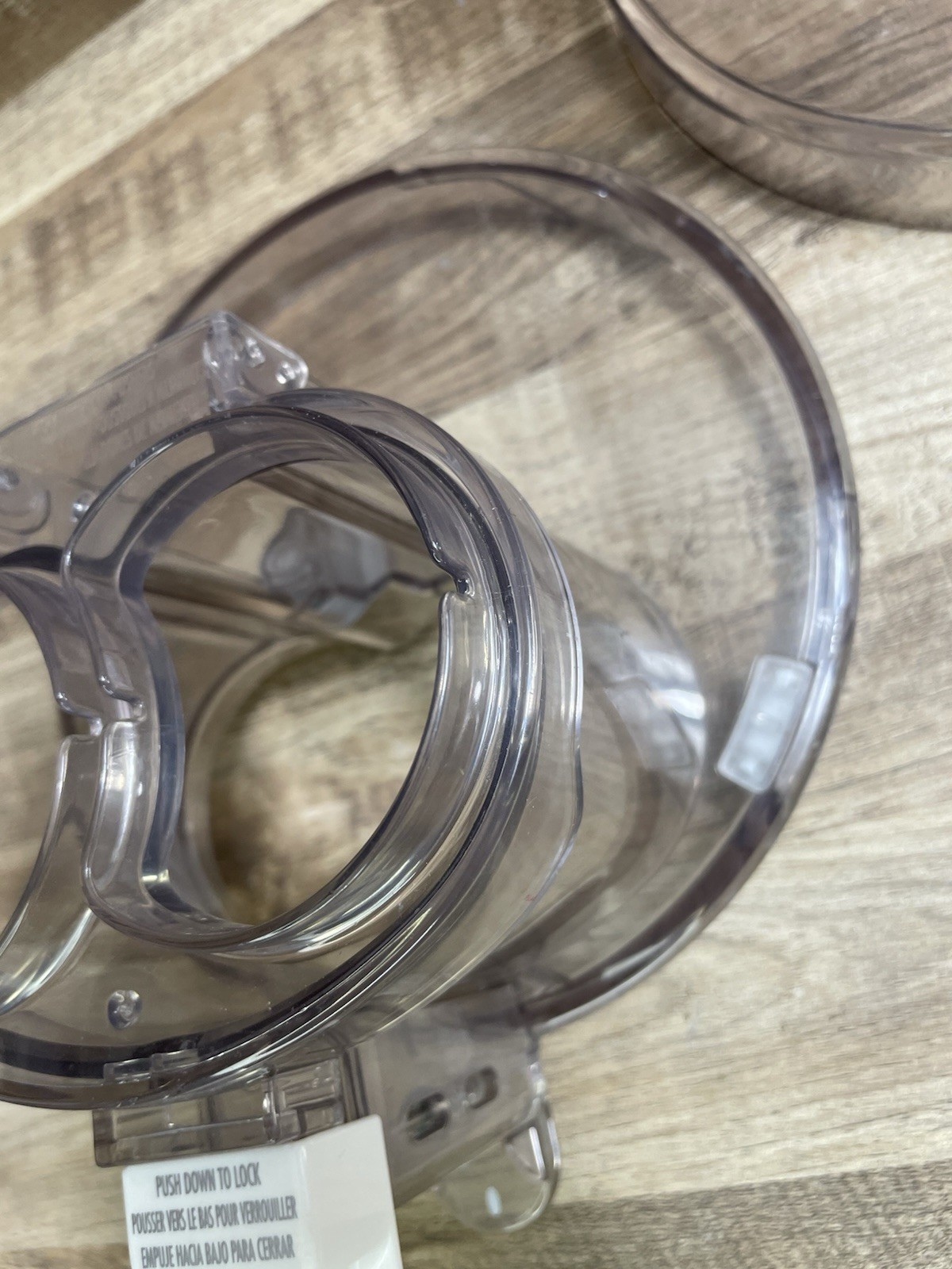 Hamilton Beach Food Processor Model 70570 FP17 Bowl Lid Pusher Replacement Part