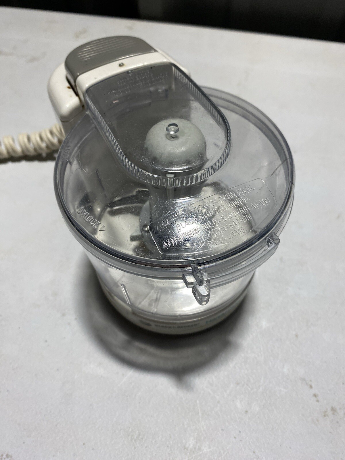 Black & Decker Handy Chopper Plus HC3000 1.5 Cup Electric Mincer Chopper
